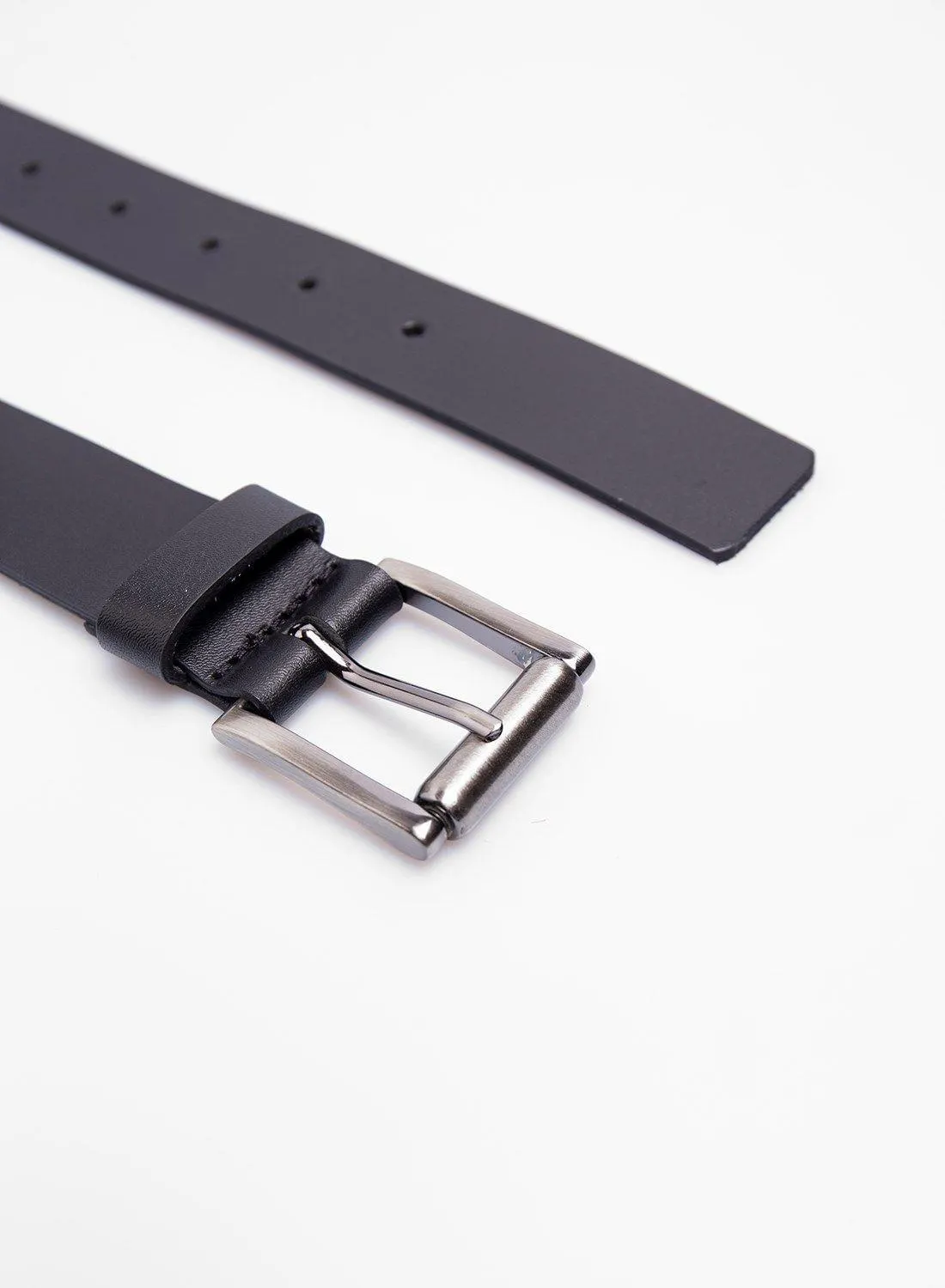 Cinturón fino hebilla rolo