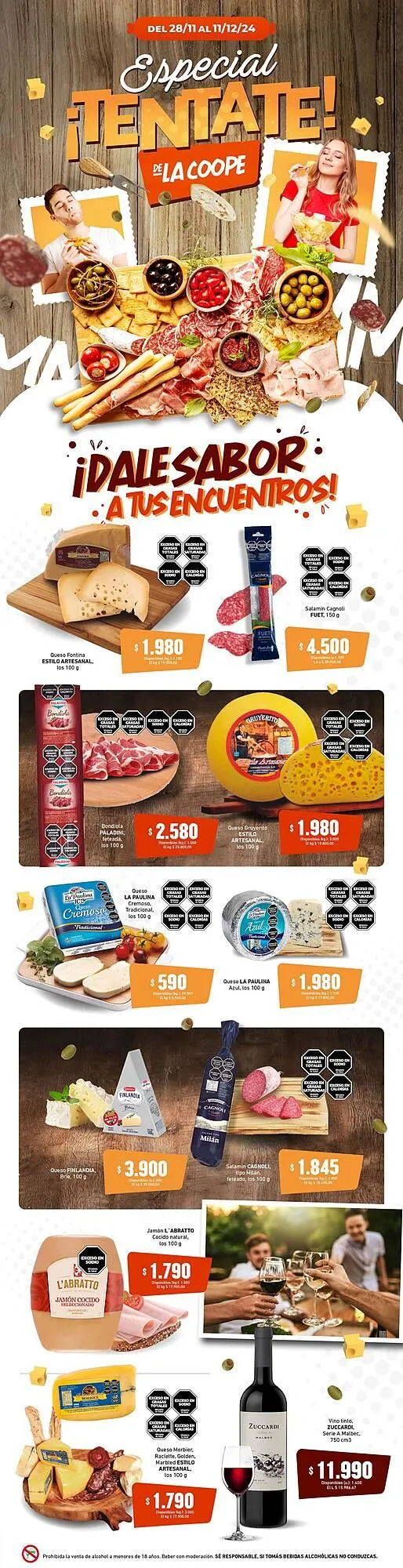 Ofertas de Catálogo Cooperativa Obrera 28 de noviembre al 12 de diciembre 2024 - Página 1 del catálogo