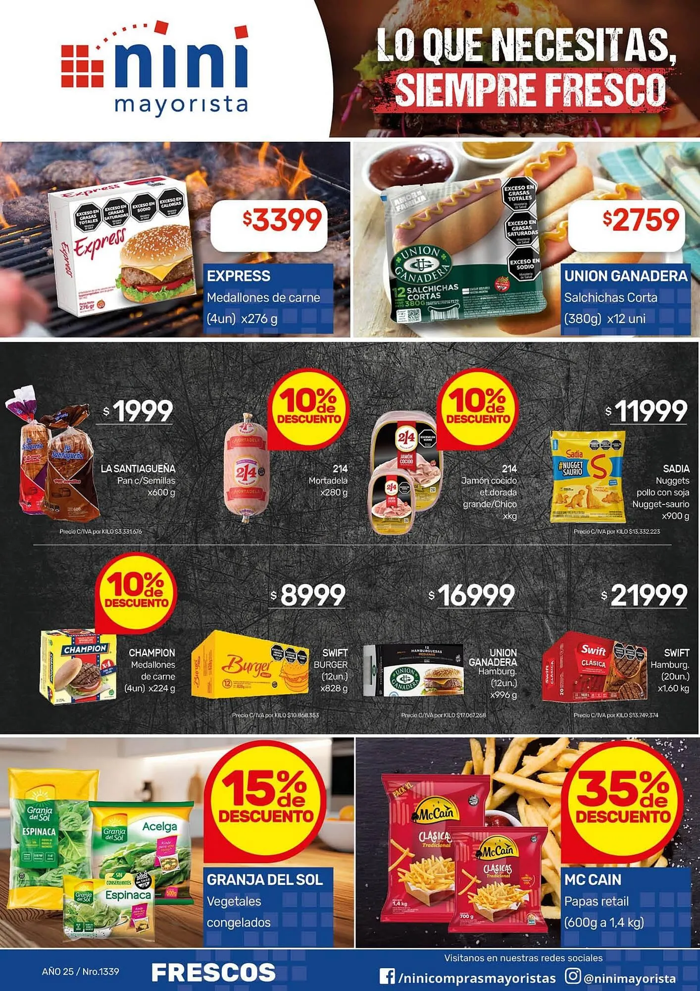 Ofertas de Catálogo Nini Mayorista 22 de diciembre al 28 de diciembre 2025 - Página 33 del catálogo