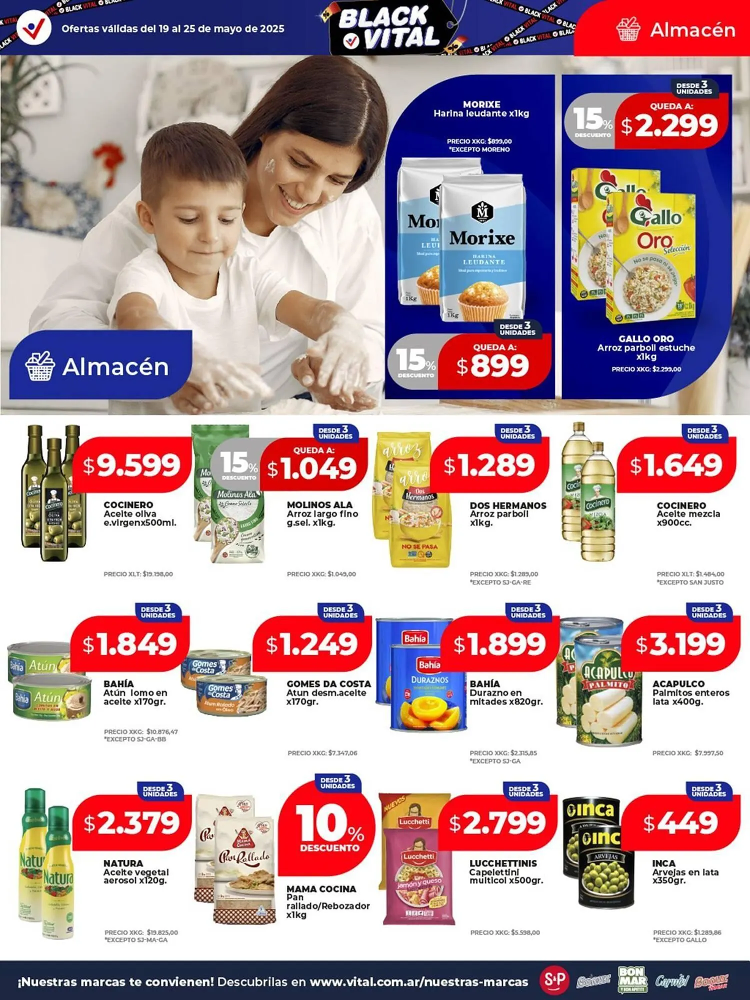 Ofertas de Catálogo Supermayorista Vital 19 de mayo al 25 de mayo 2025 - Página 21 del catálogo