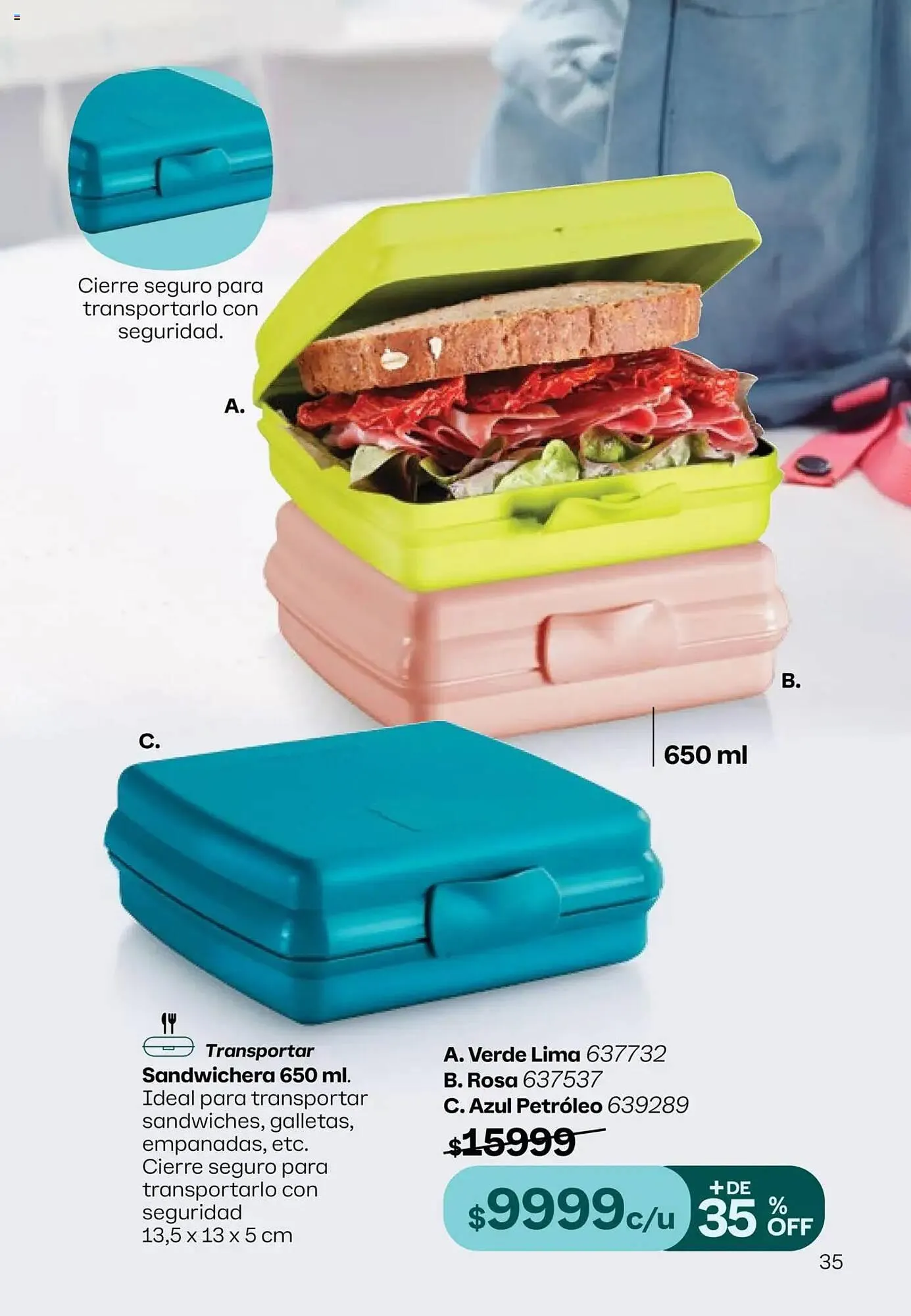 Ofertas de Catálogo Tupperware 9 de abril al 22 de abril 2025 - Página 35 del catálogo