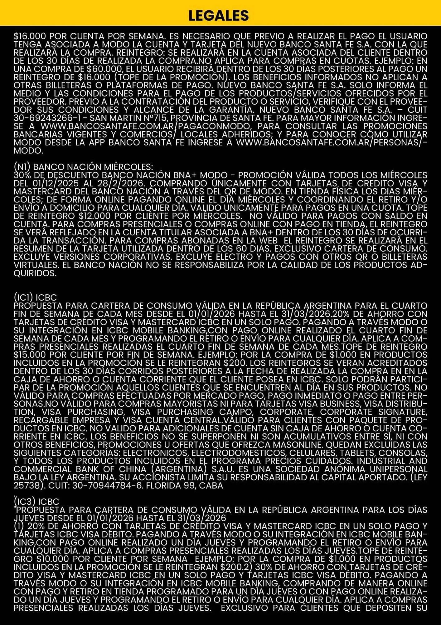 Ofertas de Catálogo Changomas 19 de enero al 31 de enero 2026 - Página 6 del catálogo