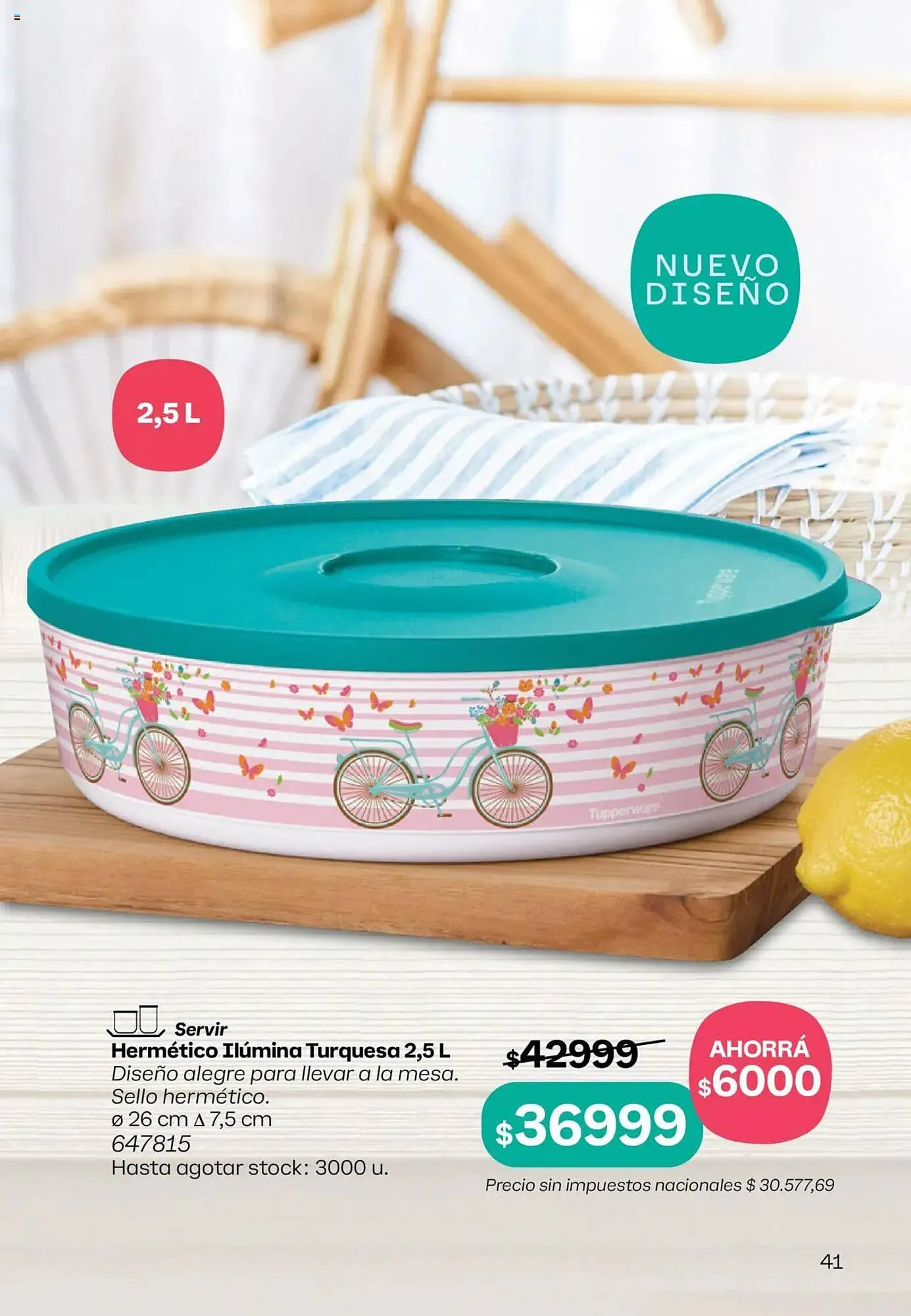 Ofertas de Catálogo Tupperware 23 de julio al 6 de agosto 2025 - Página 42 del catálogo