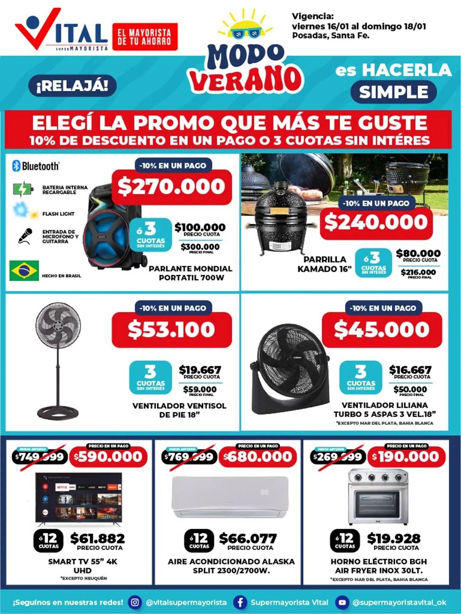 Ofertas de Catálogo Supermayorista Vital 16 de enero al 18 de enero 2026 - Página 4 del catálogo