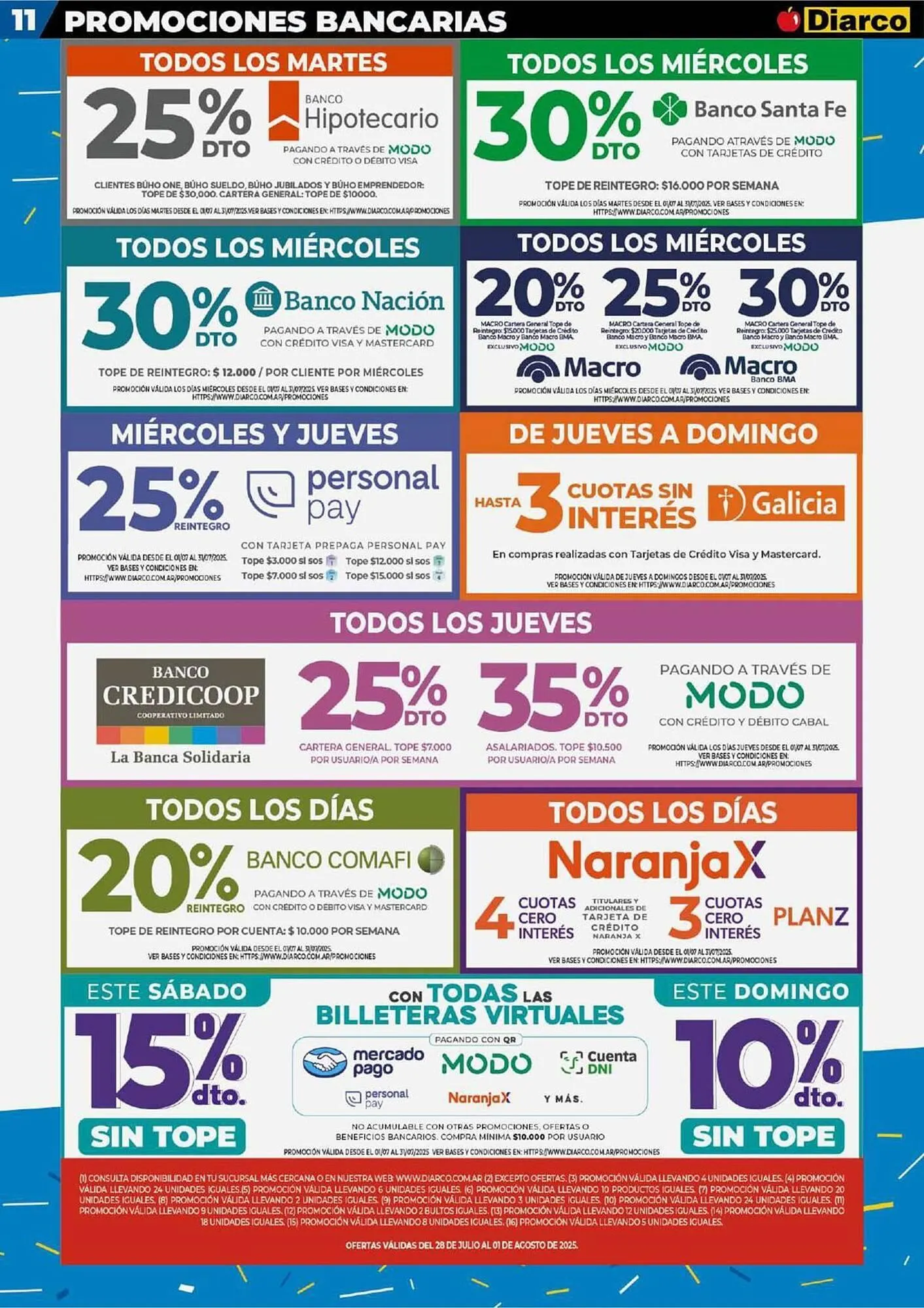 Ofertas de Catálogo Diarco 28 de julio al 1 de agosto 2025 - Página 11 del catálogo