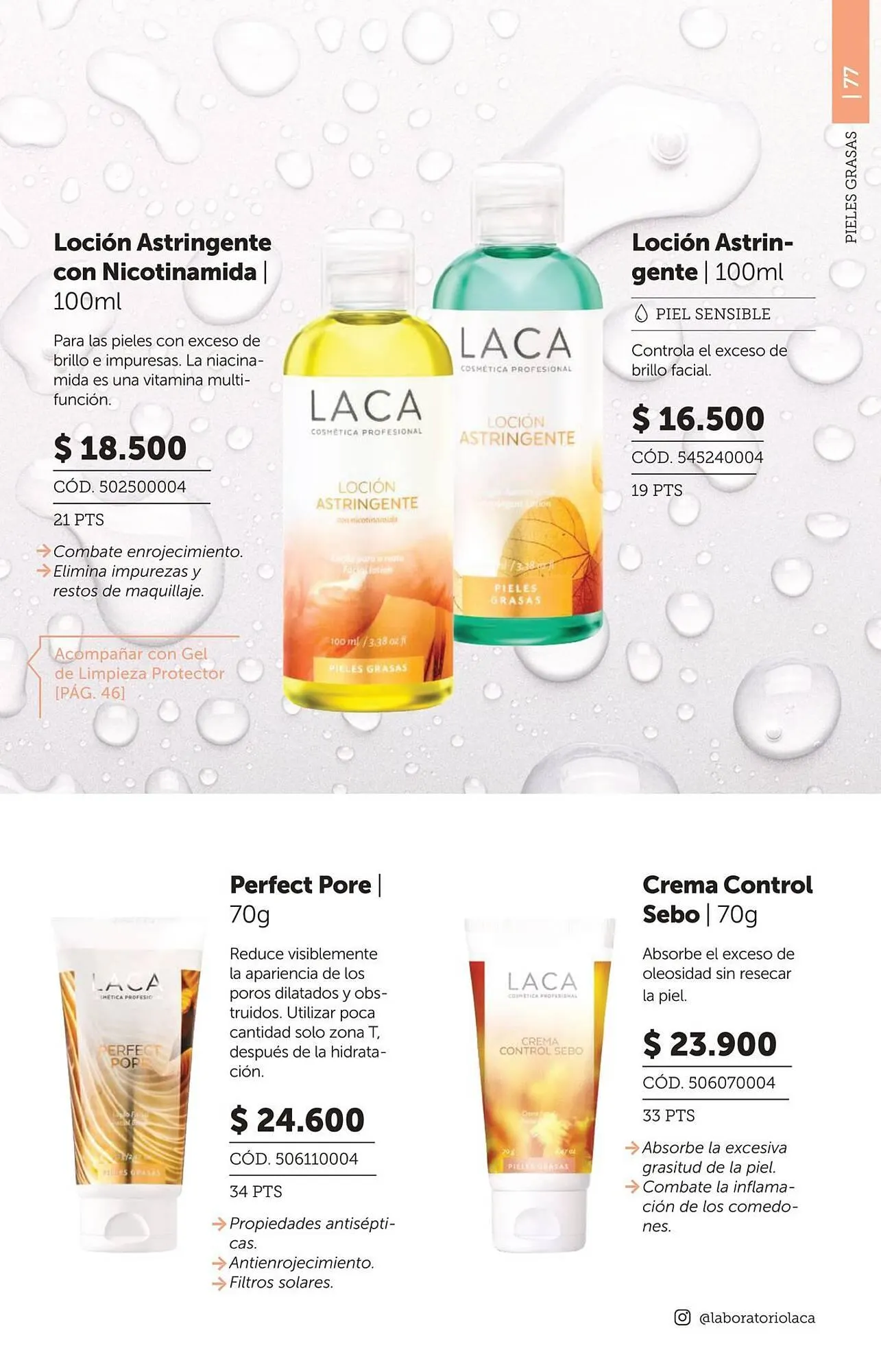 Ofertas de Catálogo Laboratorio LACA 8 de mayo al 31 de mayo 2025 - Página 77 del catálogo