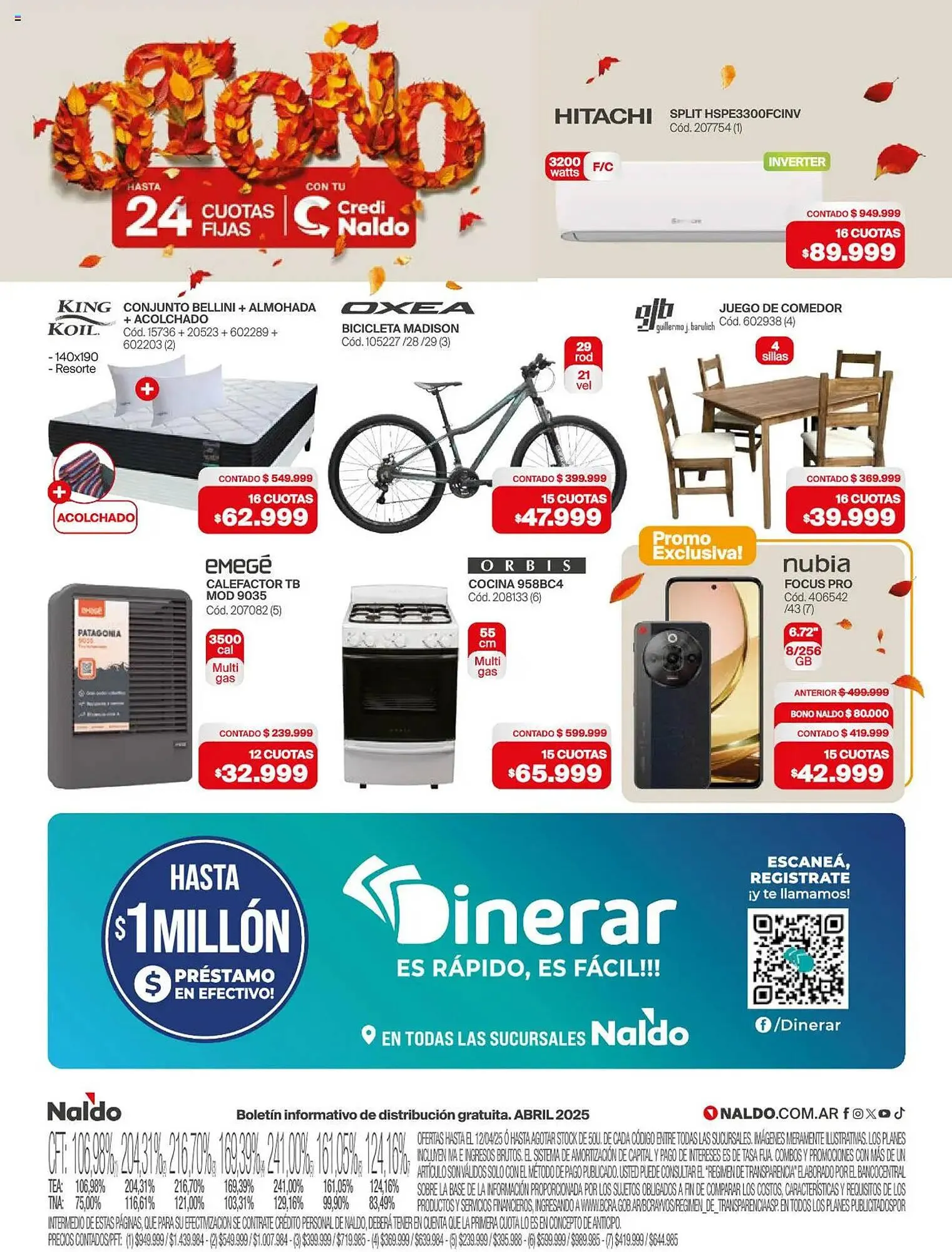 Ofertas de Catálogo Naldo Lombardi 1 de abril al 30 de abril 2025 - Página 16 del catálogo