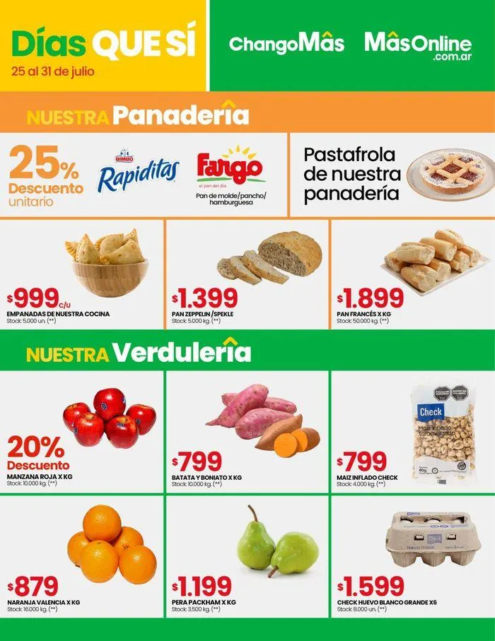 Ofertas de Catálogo Changomas 25 de julio al 31 de julio 2024 - Página 16 del catálogo