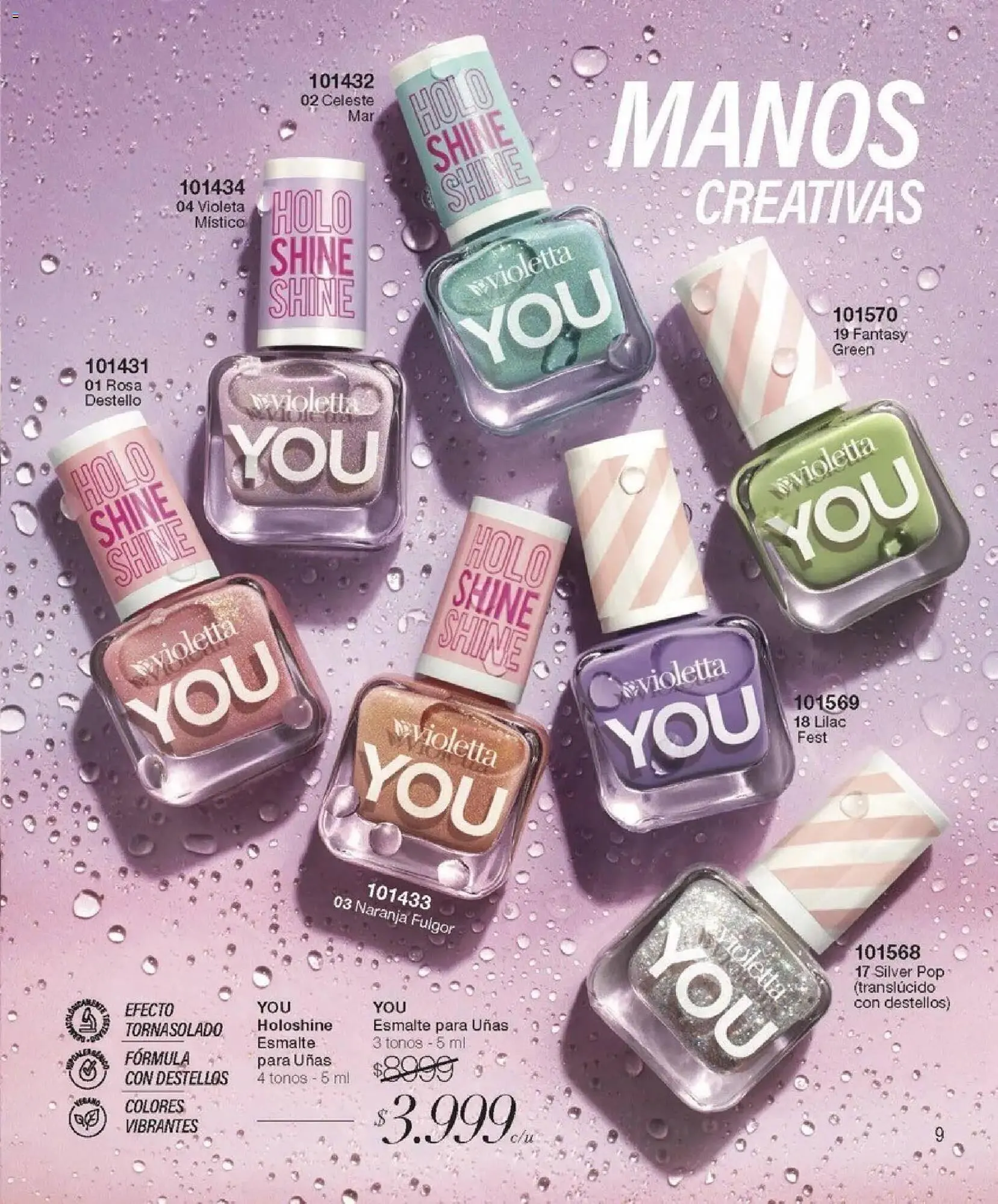 Ofertas de Catálogo Violetta Cosméticos 20 de noviembre al 1 de enero 2026 - Página 9 del catálogo