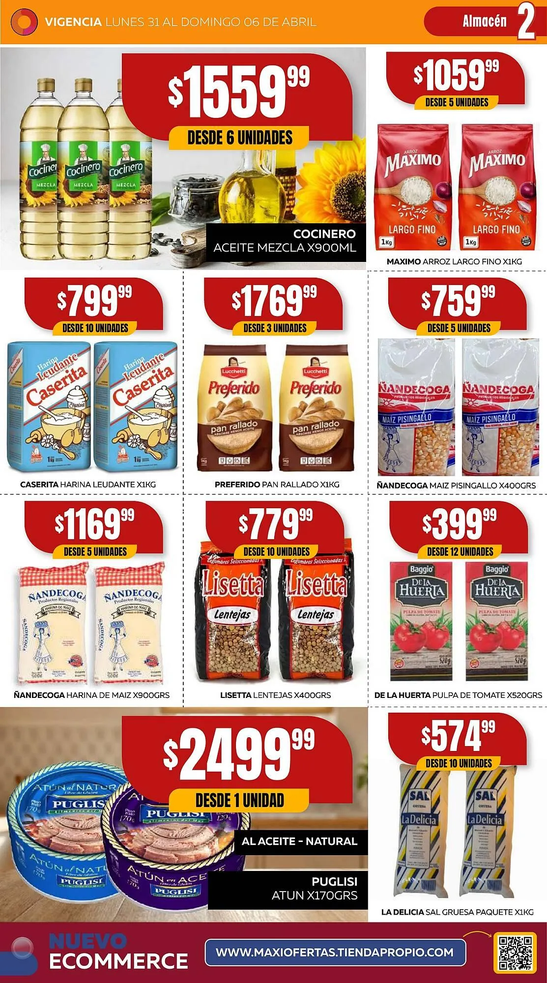 Ofertas de Catálogo Maxi Ofertas 31 de marzo al 6 de abril 2025 - Página 2 del catálogo