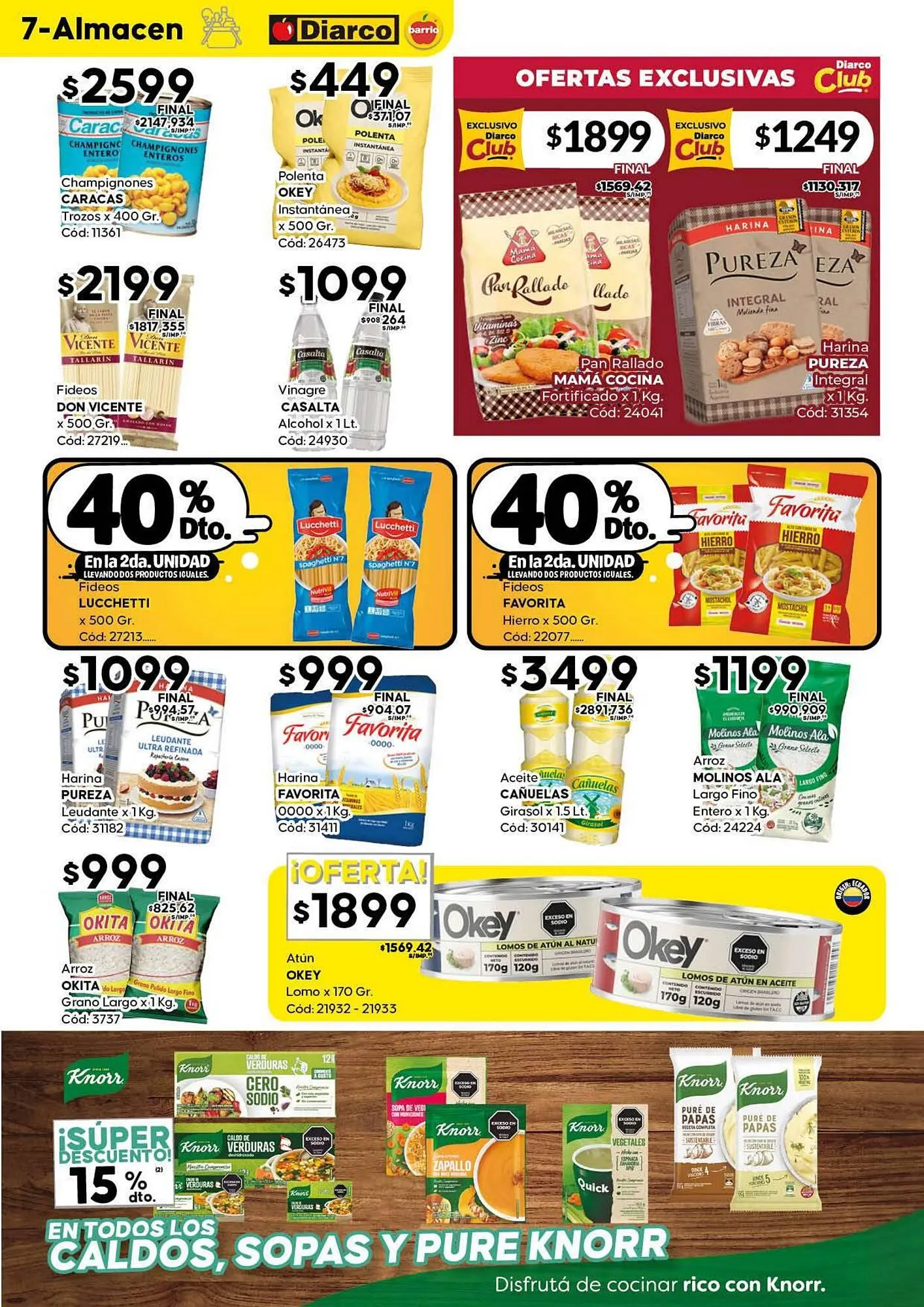 Ofertas de Catálogo Diarco 16 de junio al 22 de junio 2025 - Página 7 del catálogo