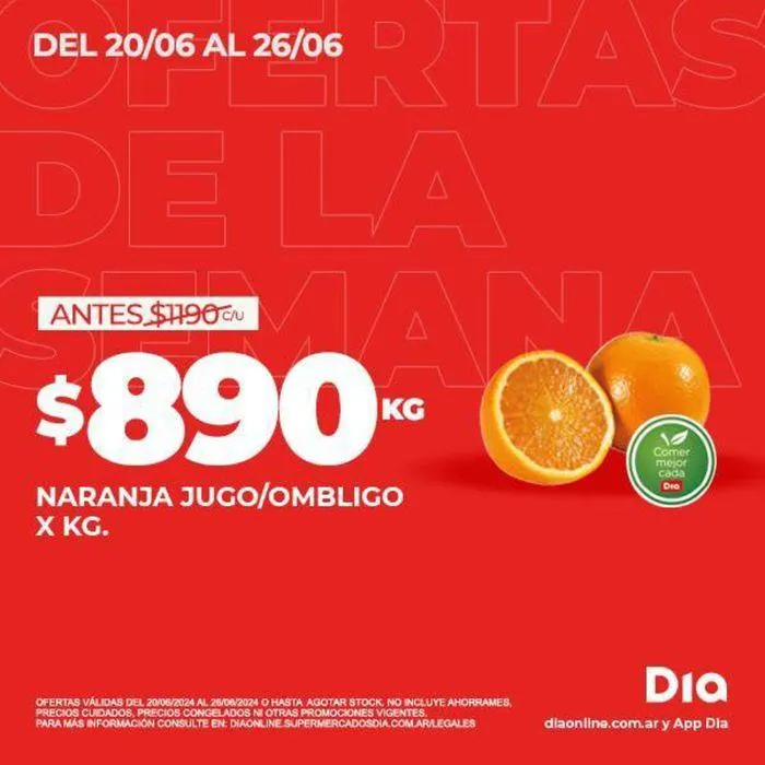 Ofertas de Ofertas Supermercados DIA 20 de junio al 26 de junio 2024 - Página 2 del catálogo