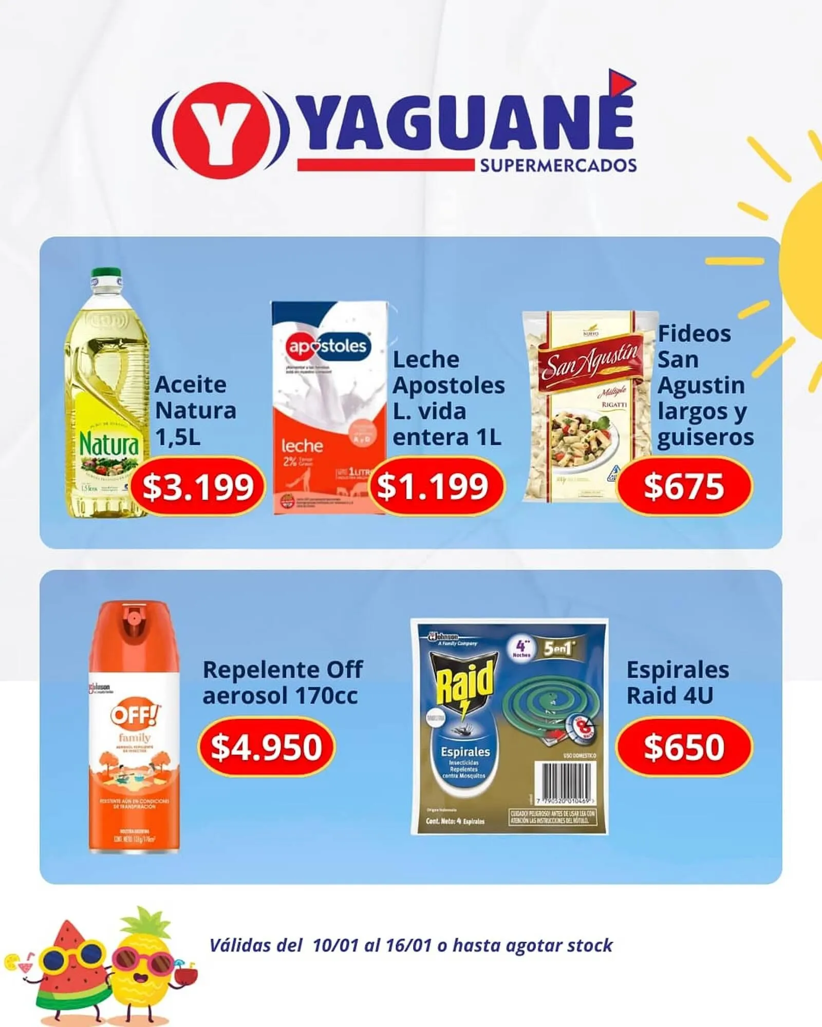 Ofertas de Catálogo Yaguane Supermercados 10 de enero al 16 de enero 2025 - Página 3 del catálogo