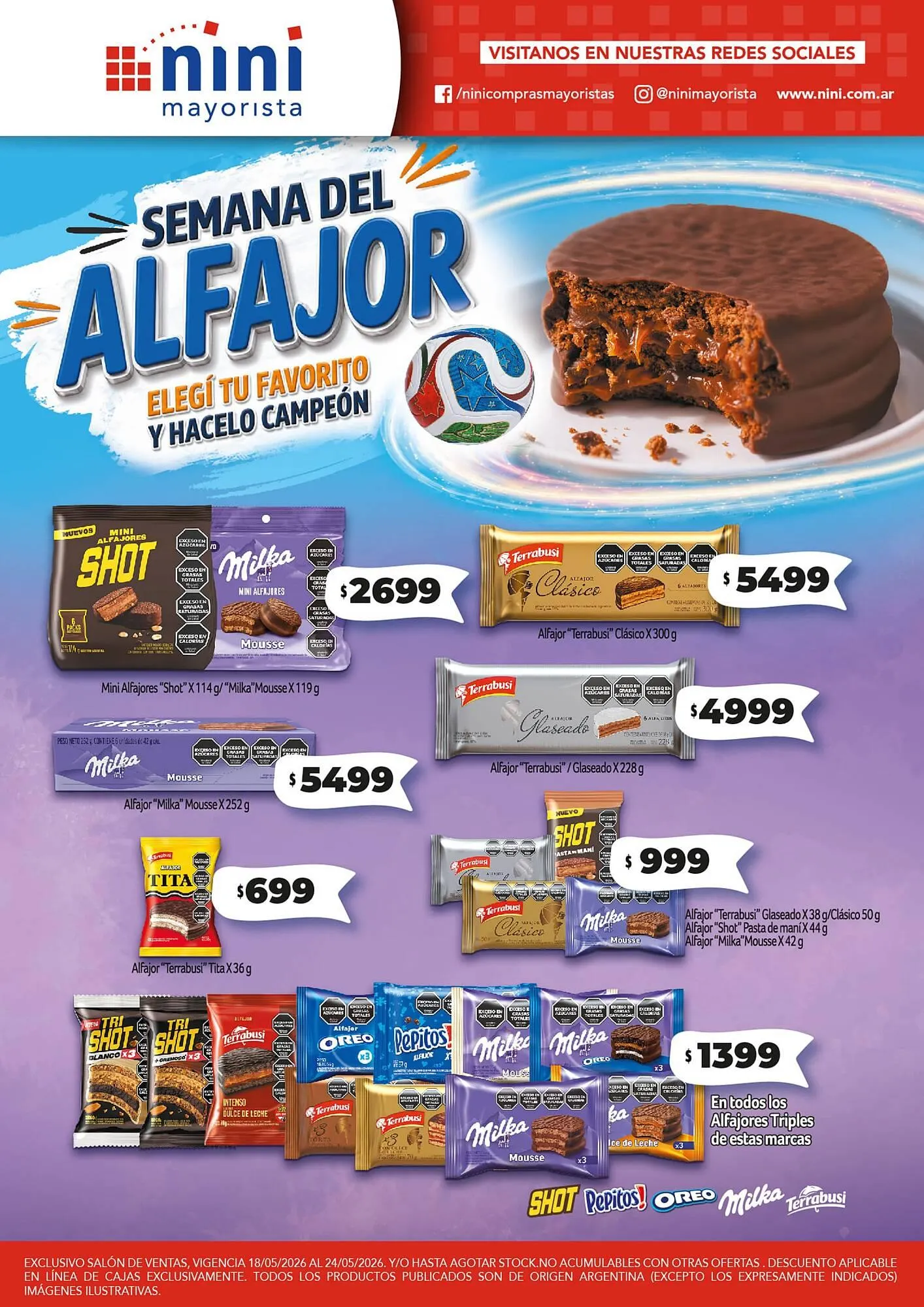 Ofertas de Catálogo Nini Mayorista 18 de mayo al 24 de mayo 2026 - Página 34 del catálogo