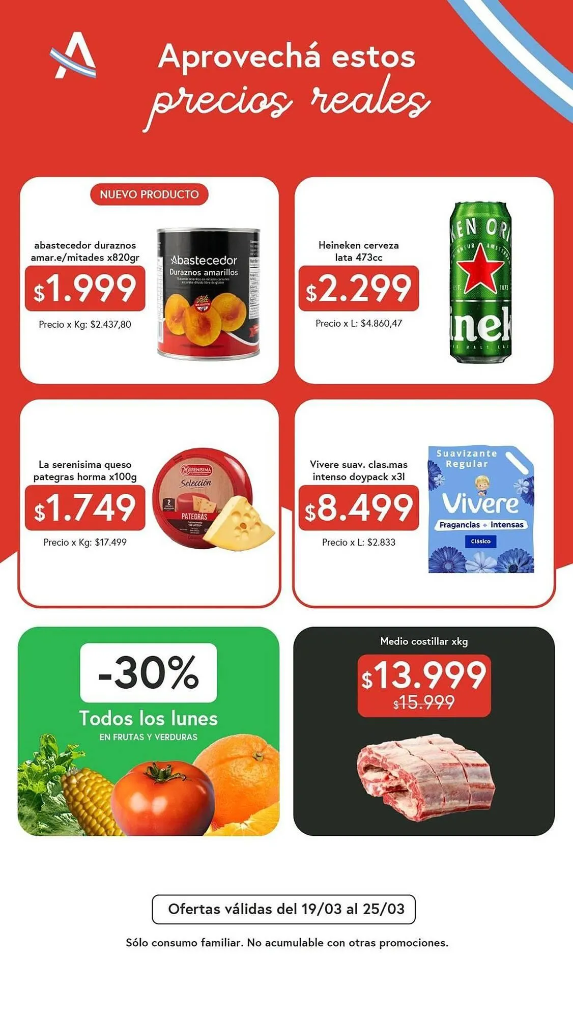 Ofertas de Catálogo El Abastecedor 19 de marzo al 25 de marzo 2026 - Página 1 del catálogo