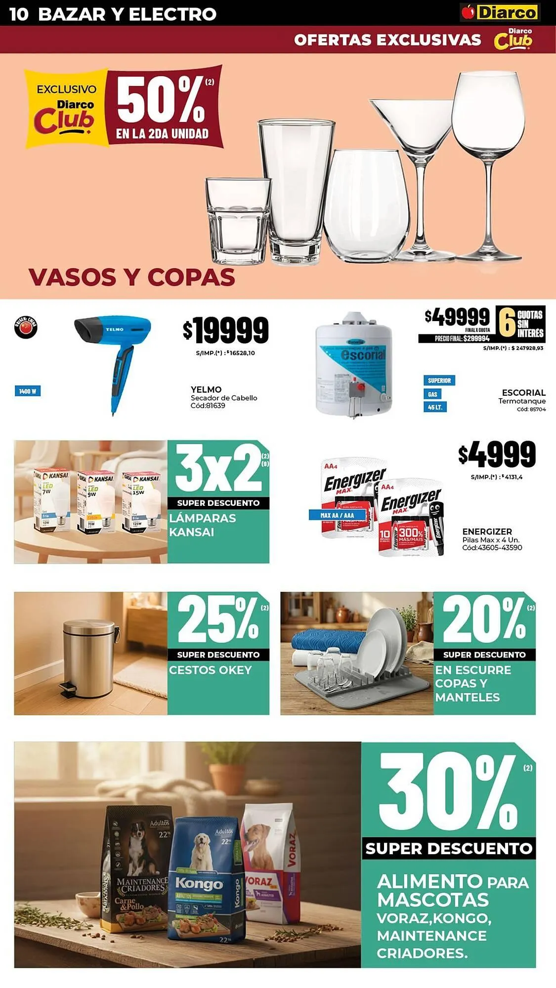Ofertas de Catálogo Diarco 19 de enero al 23 de enero 2026 - Página 10 del catálogo