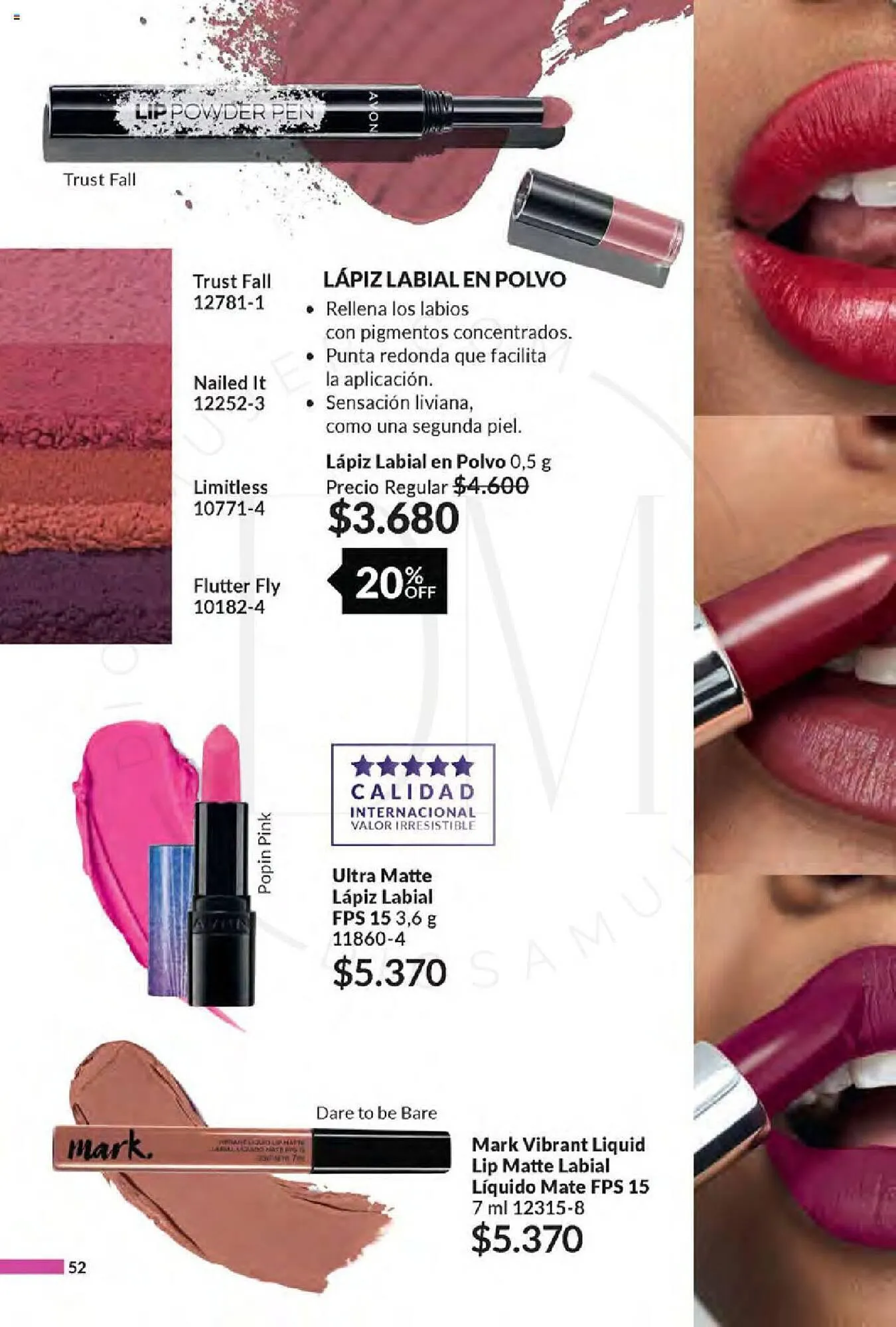 Ofertas de Catálogo Avon 30 de noviembre al 13 de diciembre 2023 - Página 52 del catálogo