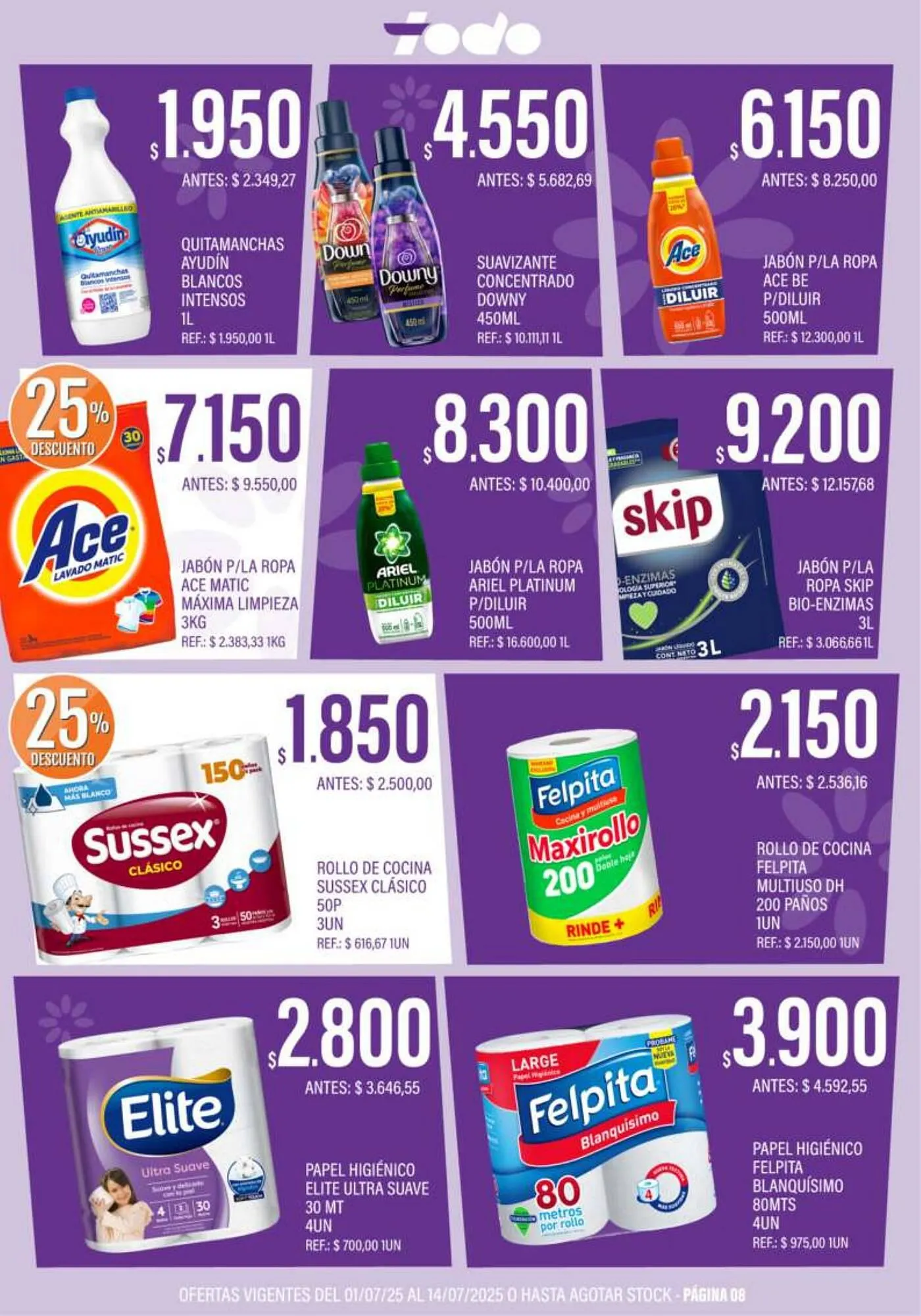 Ofertas de Catálogo Supermercados Todo 1 de julio al 15 de julio 2025 - Página 8 del catálogo