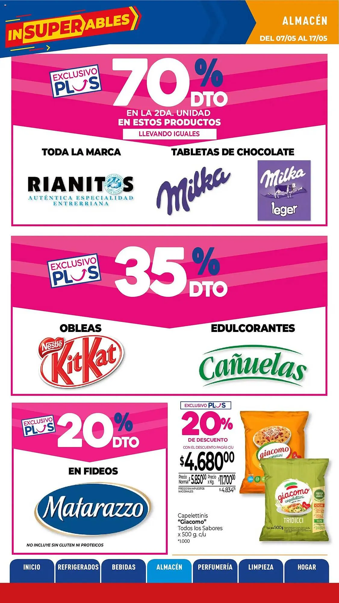 Ofertas de Catálogo La Anonima 7 de mayo al 17 de mayo 2026 - Página 17 del catálogo