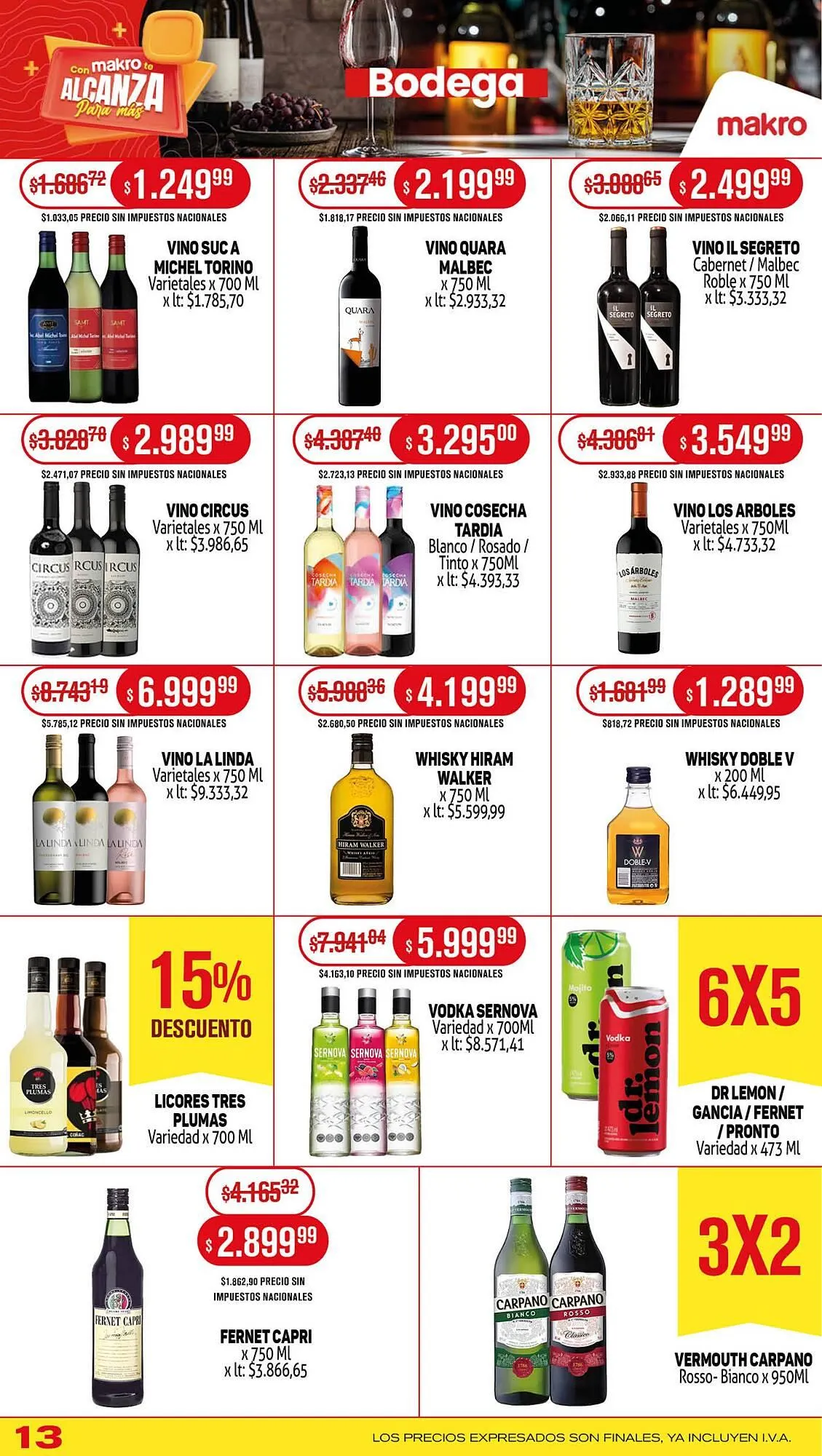 Ofertas de Catálogo Makro 24 de julio al 30 de julio 2025 - Página 13 del catálogo
