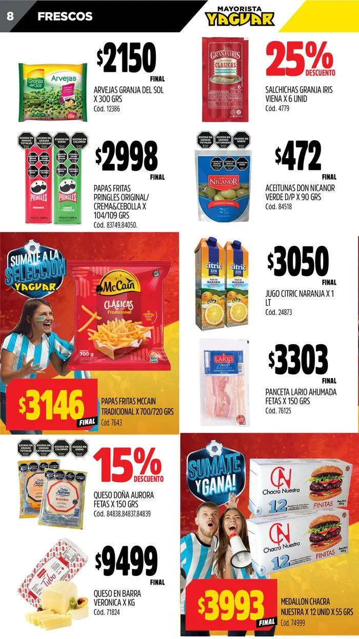 Ofertas de Ofertas Supermercados Yaguar Trelew 1 de julio al 7 de julio 2024 - Página 8 del catálogo