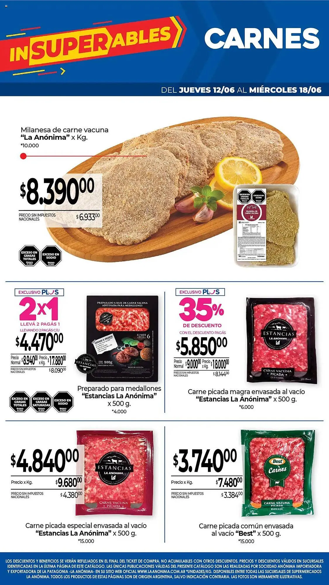 Ofertas de Catálogo La Anonima 12 de junio al 18 de junio 2025 - Página 3 del catálogo