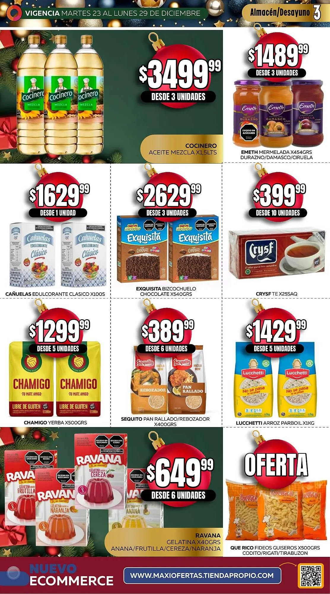 Ofertas de Catálogo Maxi Ofertas 27 de diciembre al 29 de diciembre 2025 - Página 3 del catálogo