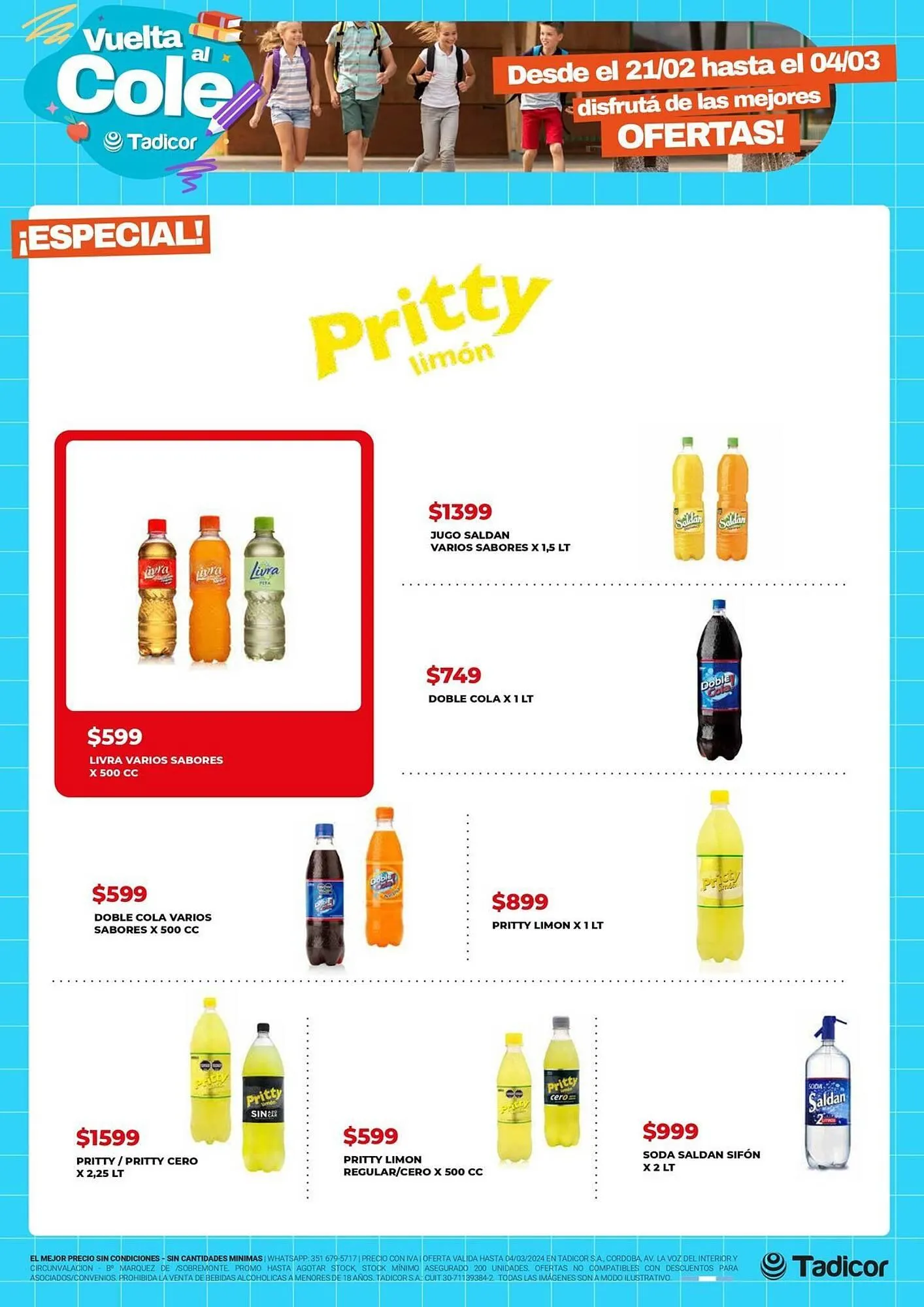 Ofertas de Catálogo Supermercados Tadicor 24 de marzo al 4 de abril 2025 - Página 10 del catálogo