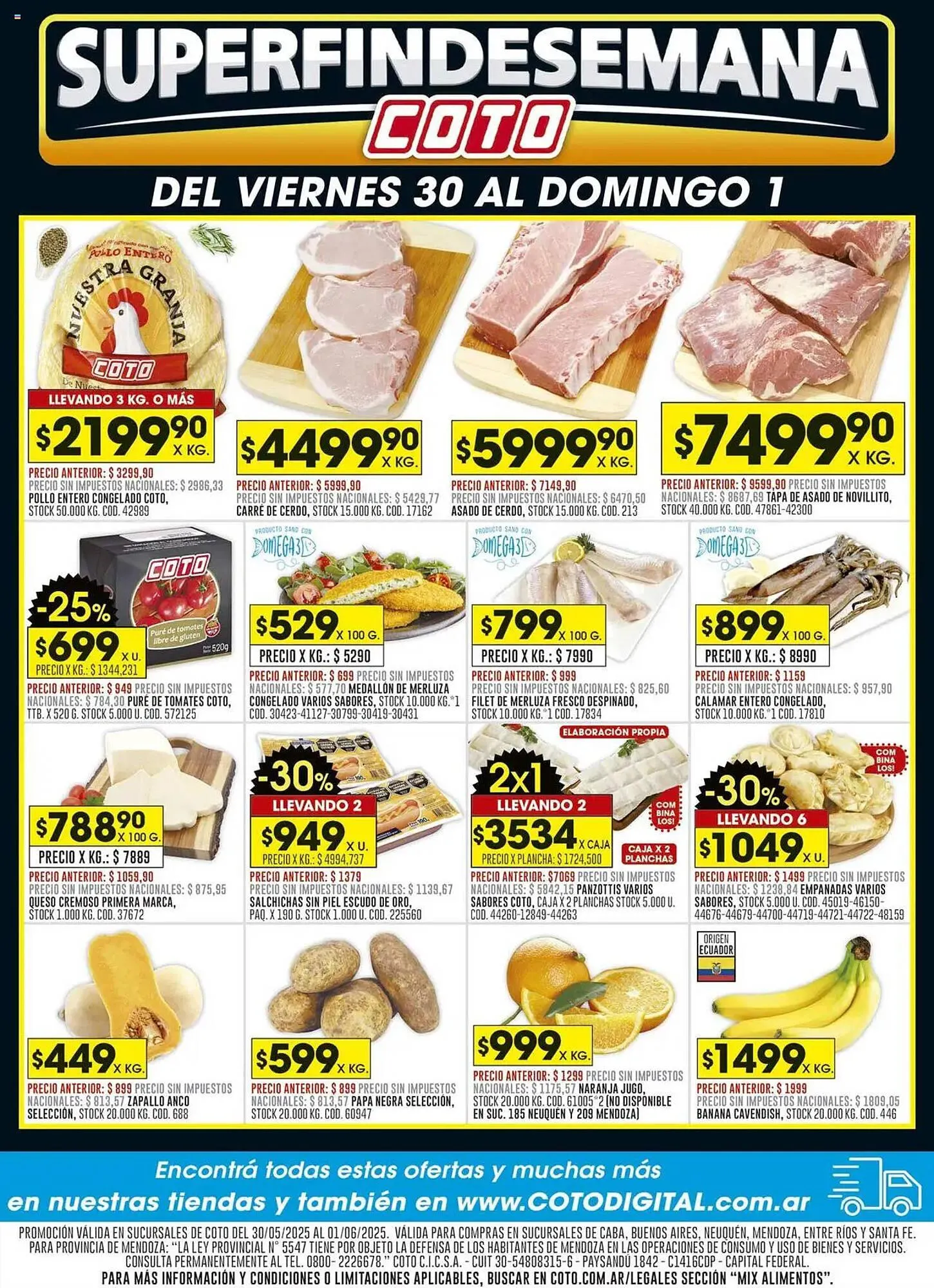 Ofertas de Catálogo Coto 30 de mayo al 2 de junio 2025 - Página 1 del catálogo
