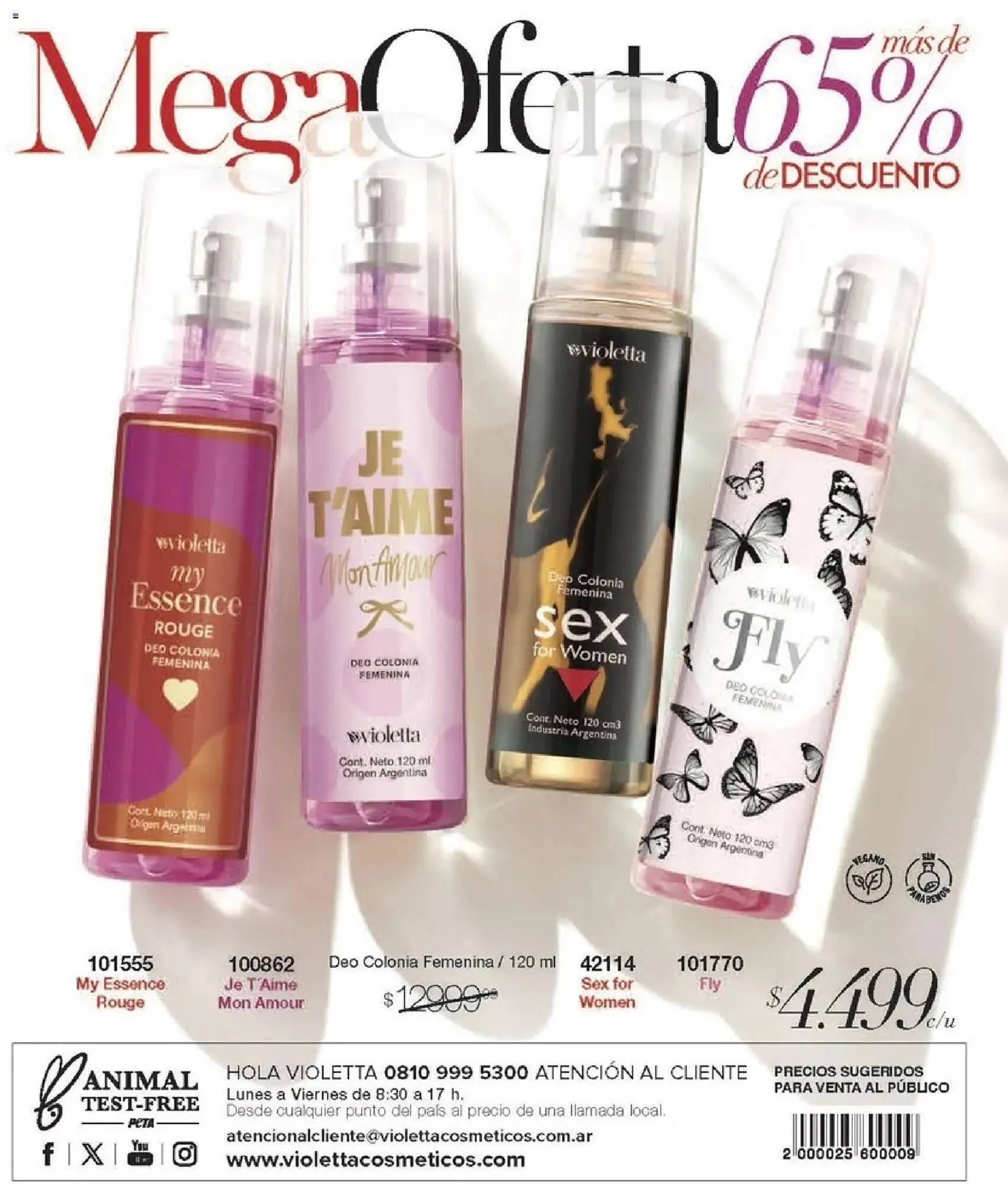 Ofertas de Catálogo Violetta Cosméticos 1 de mayo al 31 de mayo 2026 - Página 148 del catálogo