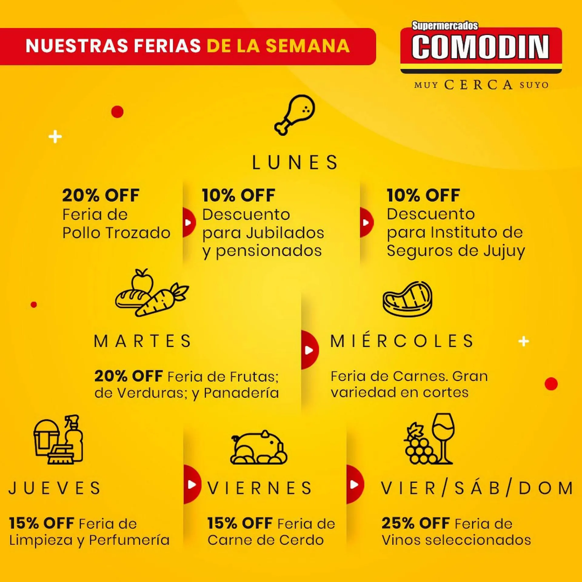 Ofertas de Catálogo Supermercados Comodin 18 de septiembre al 24 de septiembre 2023 - Página 1 del catálogo
