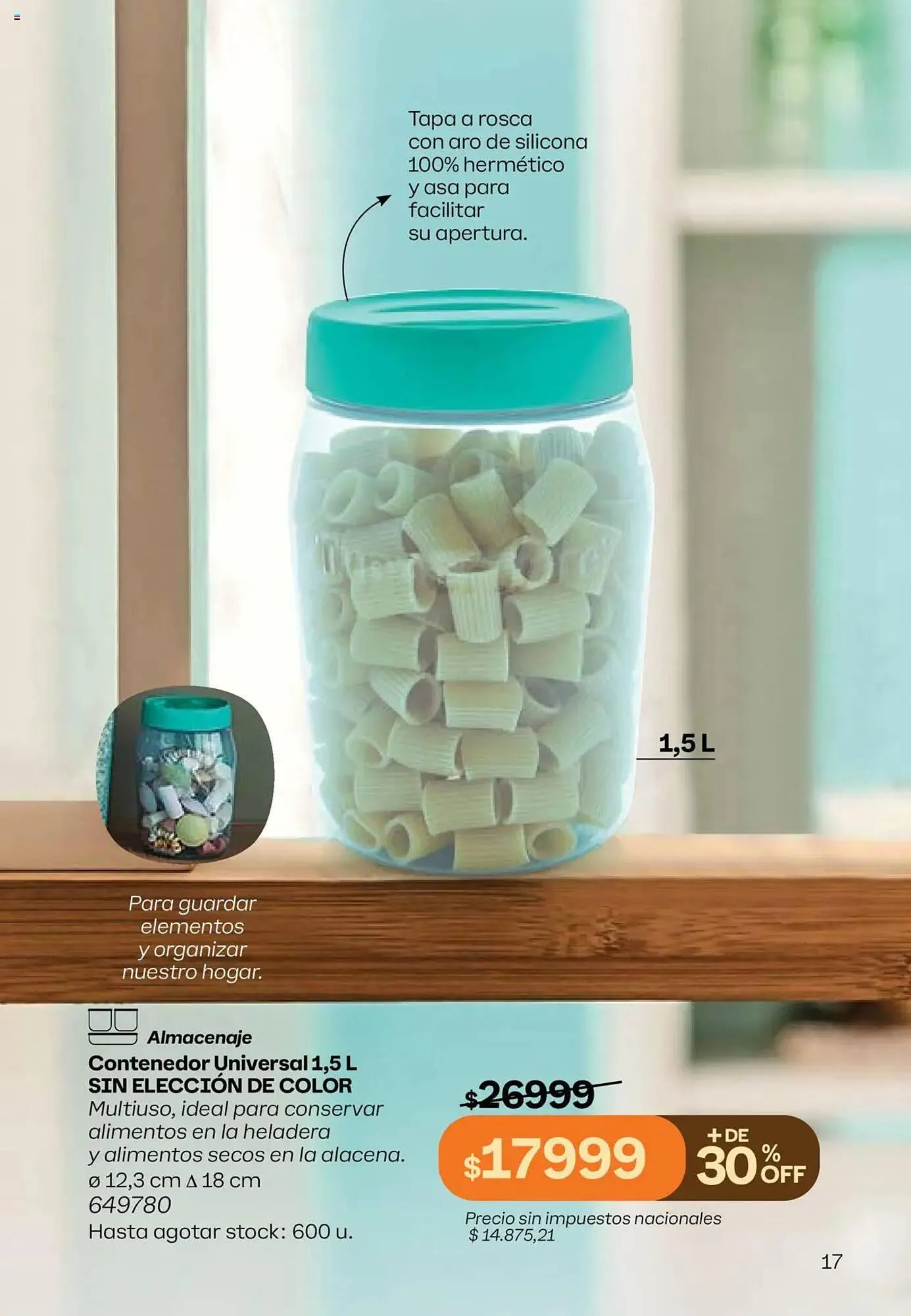 Ofertas de Catálogo Tupperware 11 de agosto al 25 de agosto 2025 - Página 18 del catálogo