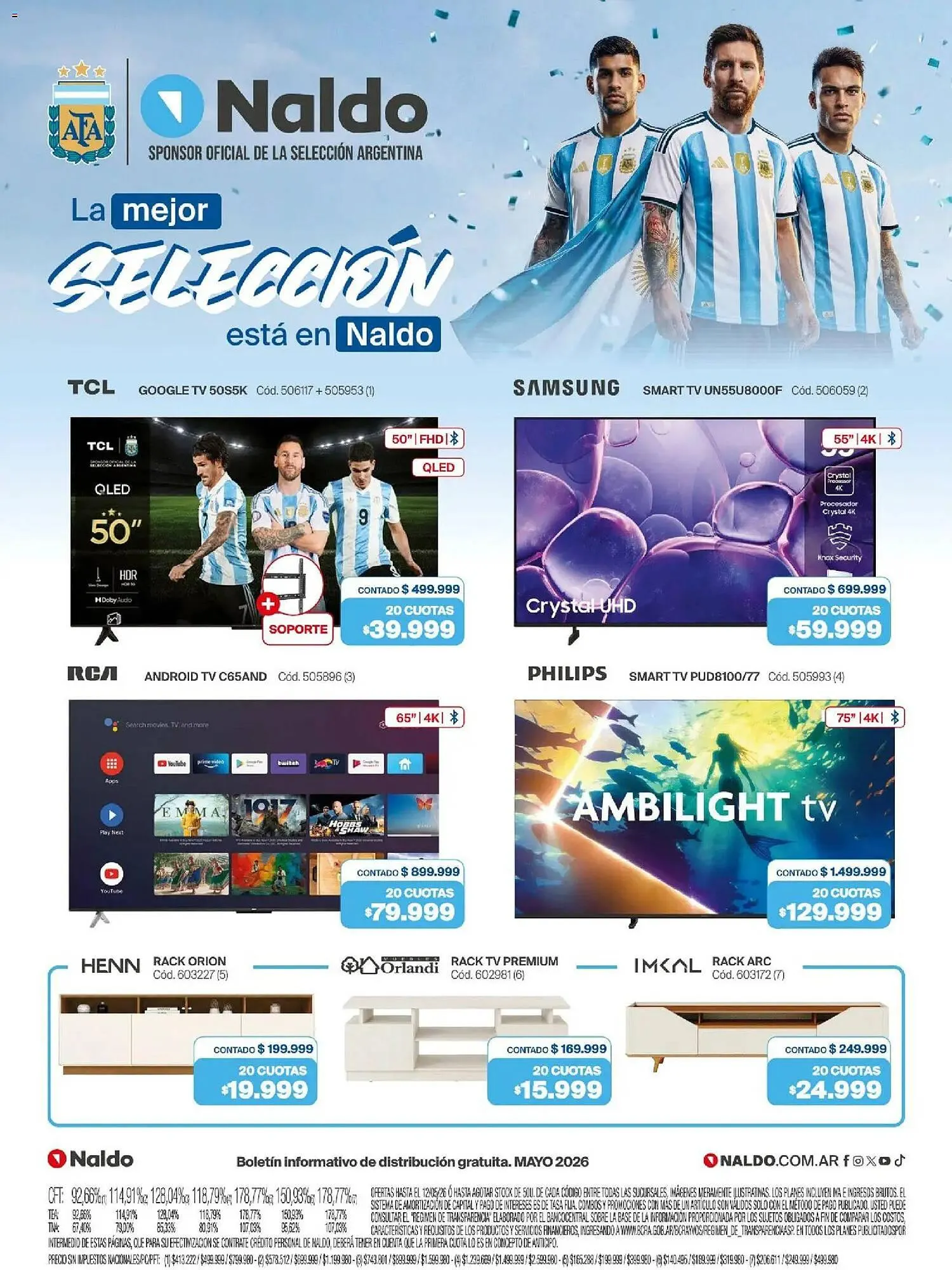 Ofertas de Catálogo Naldo Lombardi 1 de mayo al 1 de junio 2026 - Página 1 del catálogo