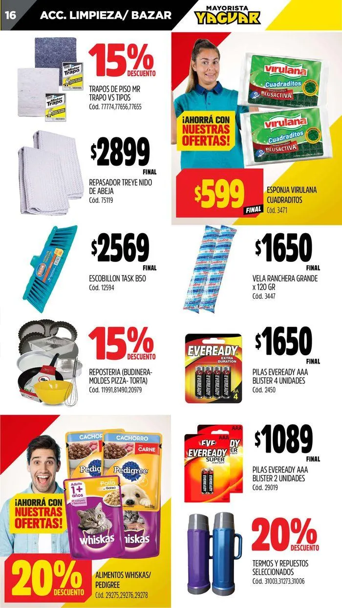 Ofertas de Catálogo Supermercados Yaguar Santa Fe 22 de julio al 28 de julio 2024 - Página 16 del catálogo