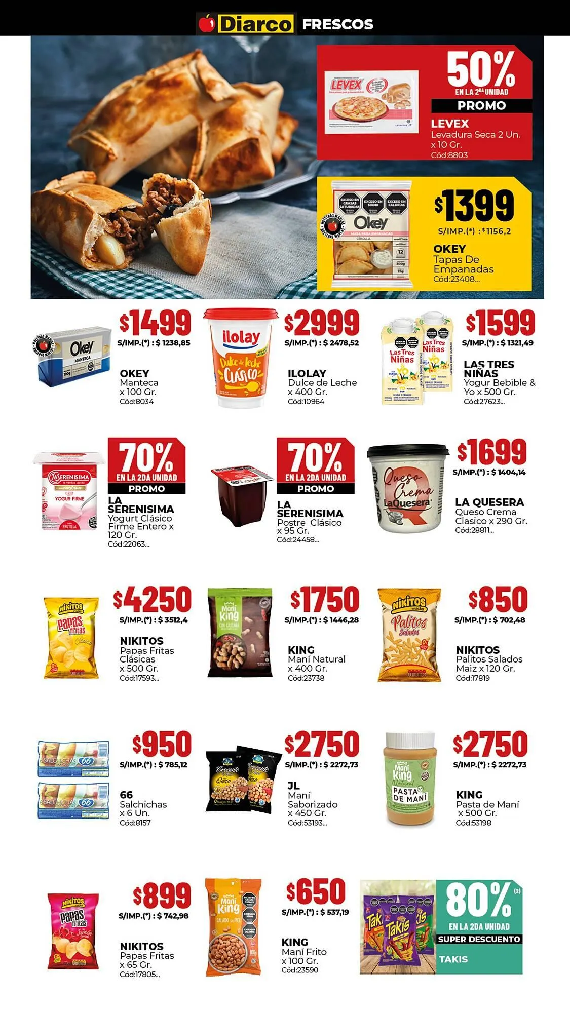 Ofertas de Catálogo Diarco 19 de enero al 23 de enero 2026 - Página 11 del catálogo