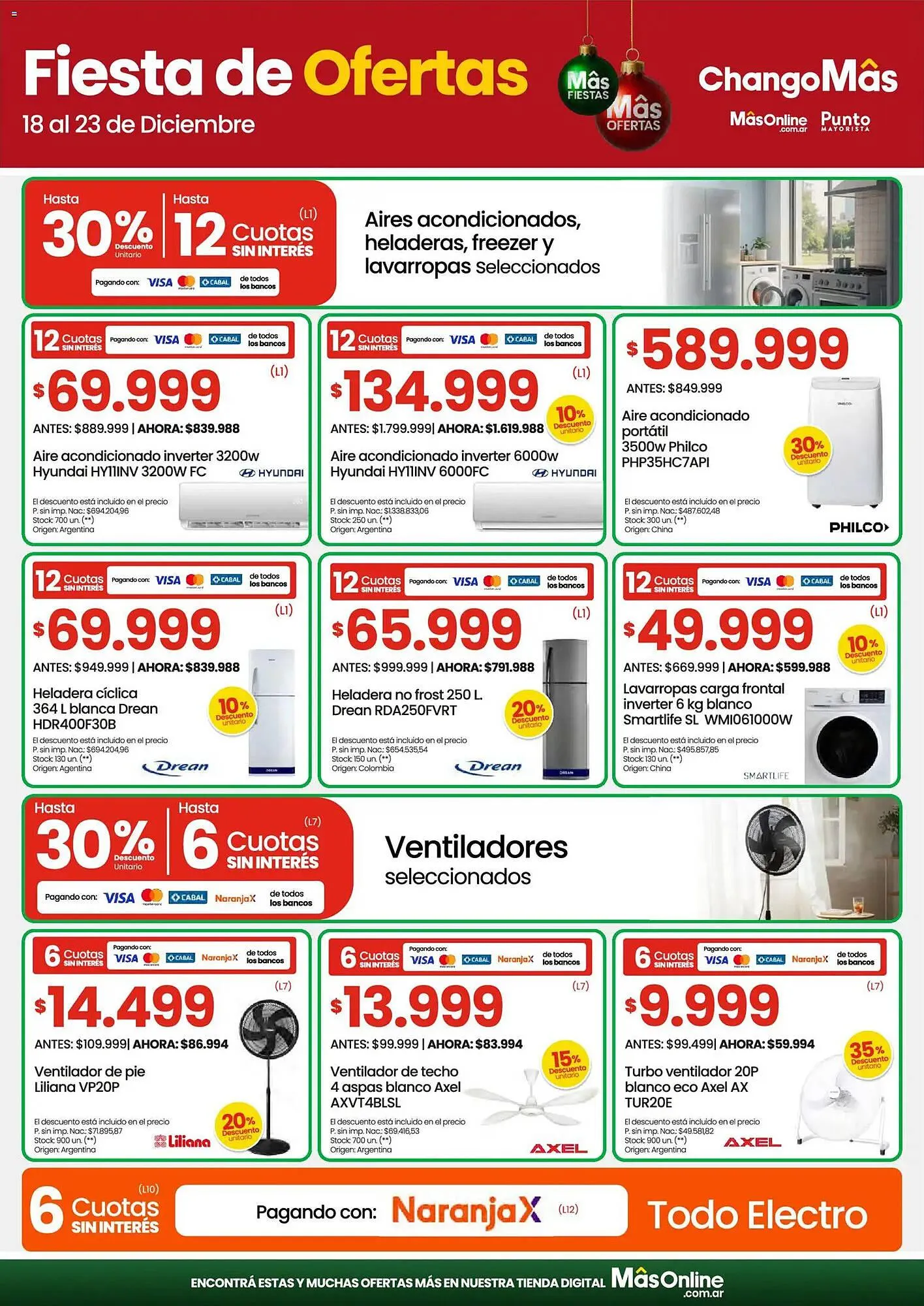 Ofertas de Catálogo Changomas 18 de diciembre al 23 de diciembre 2025 - Página 18 del catálogo