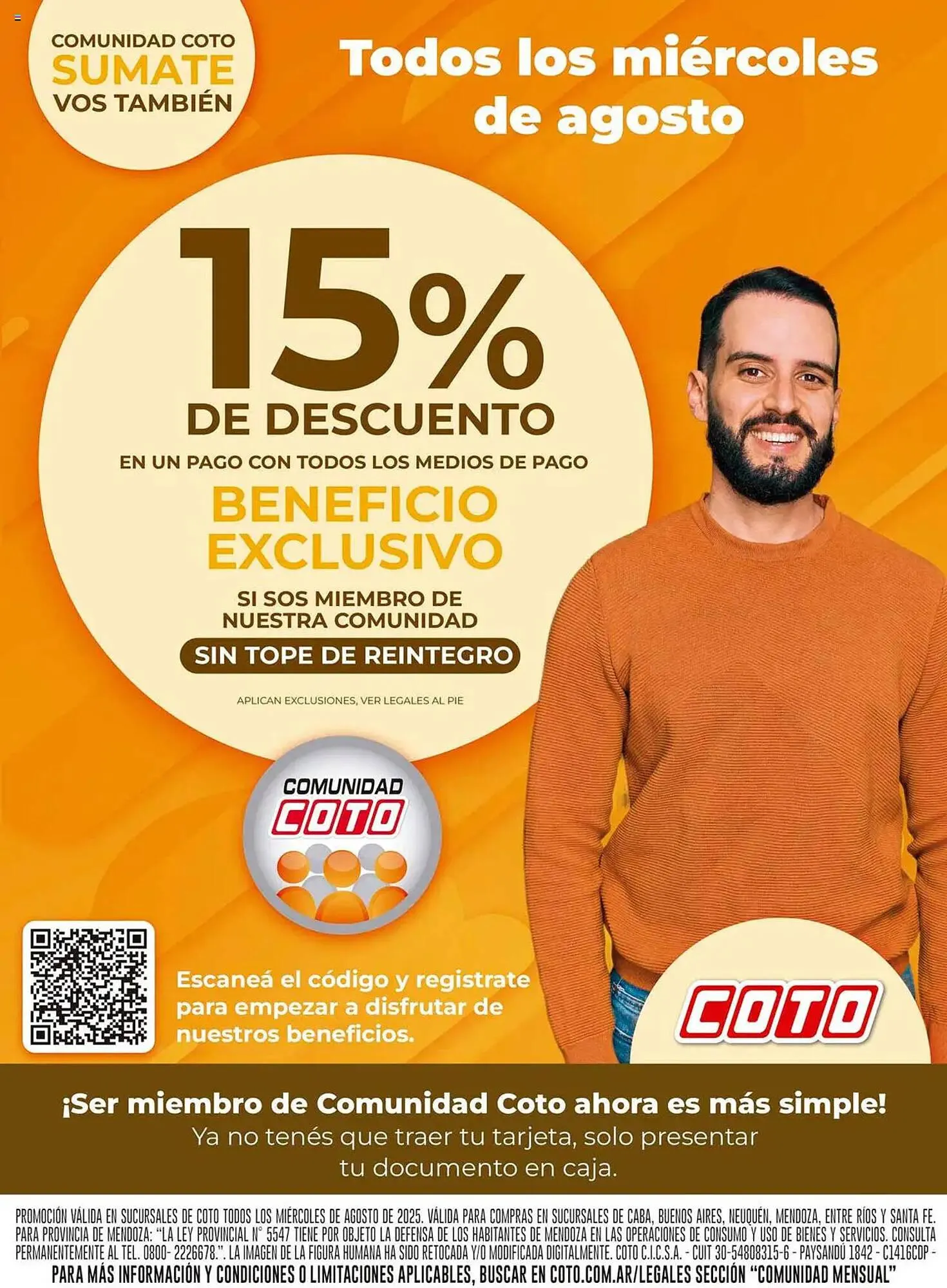 Ofertas de Catálogo Coto 6 de agosto al 27 de agosto 2025 - Página 1 del catálogo