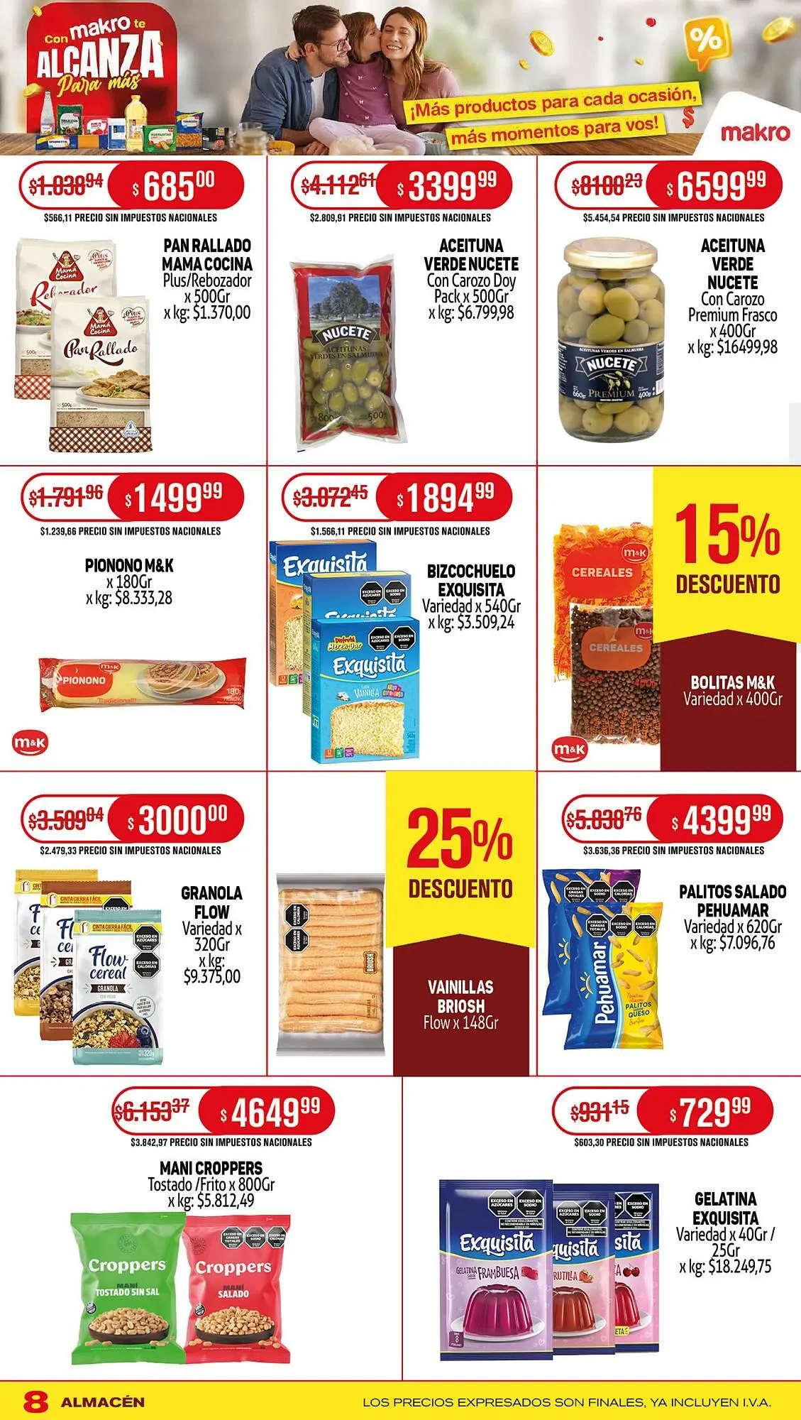 Ofertas de Catálogo Makro 3 de abril al 9 de abril 2025 - Página 8 del catálogo