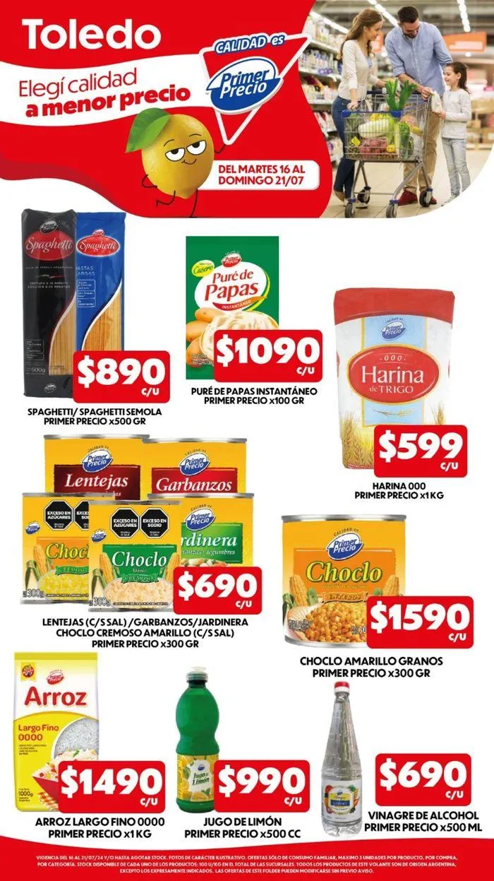 Ofertas de Catálogo Supermercados Toledo 16 de julio al 21 de julio 2024 - Página 9 del catálogo