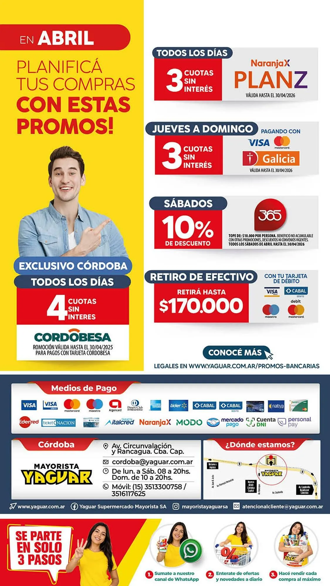 Ofertas de Catálogo Supermercados Yaguar 13 de abril al 19 de abril 2026 - Página 19 del catálogo