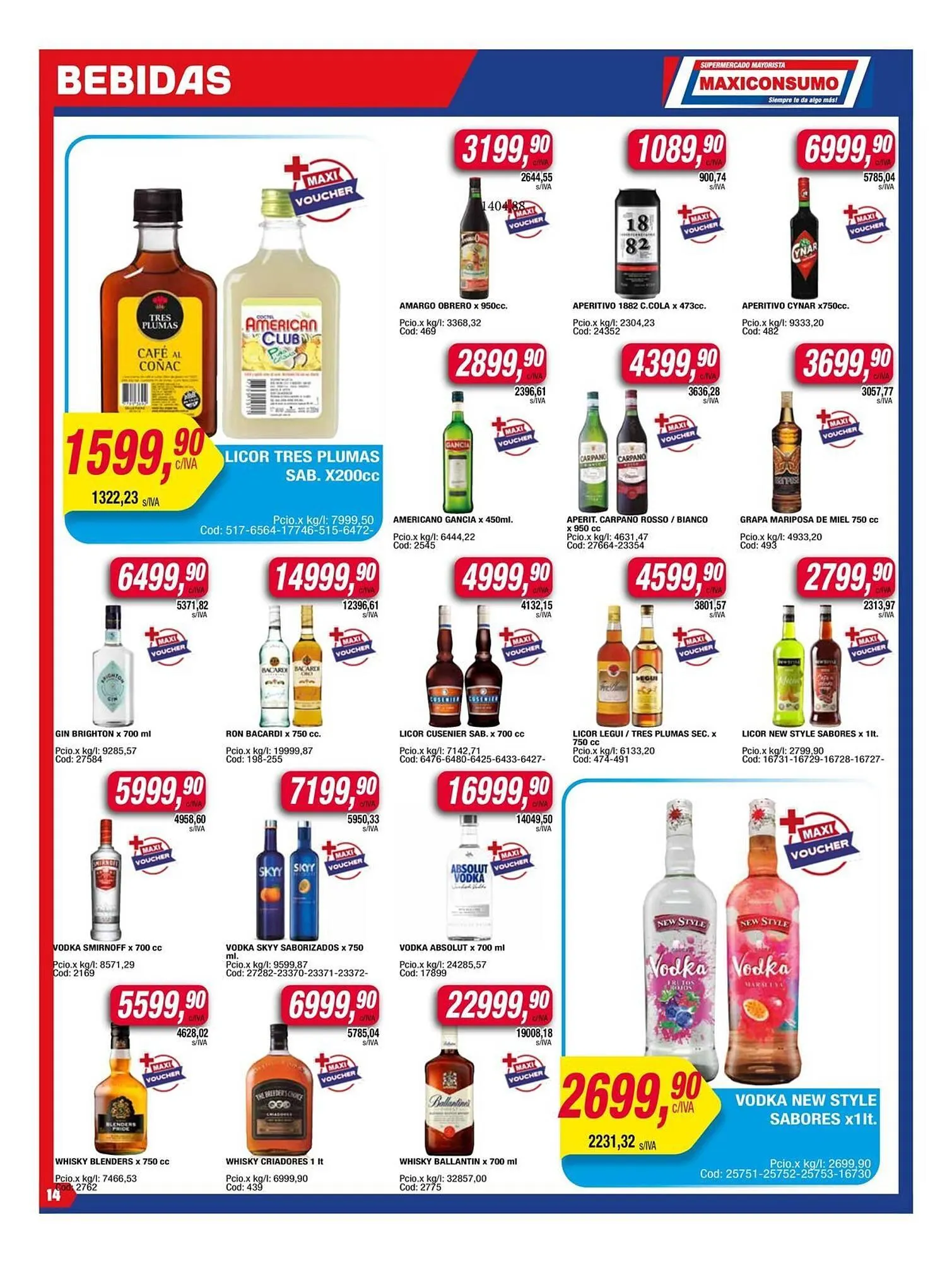 Ofertas de Catálogo Maxiconsumo 9 de junio al 15 de junio 2025 - Página 14 del catálogo