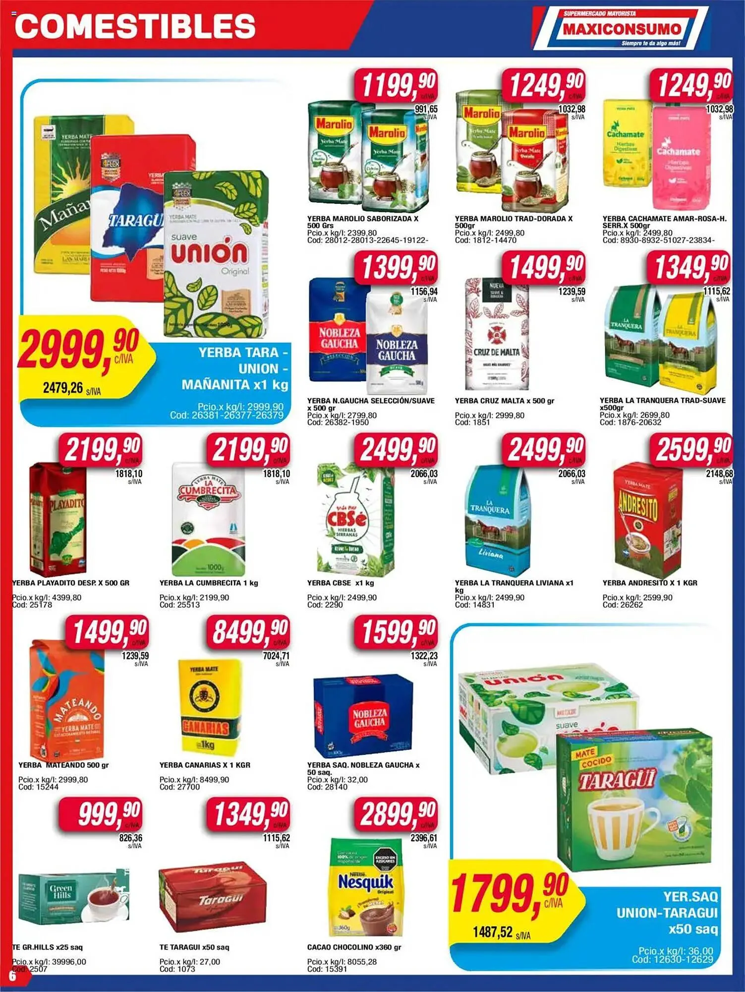 Ofertas de Catálogo Maxiconsumo 18 de agosto al 25 de agosto 2025 - Página 6 del catálogo