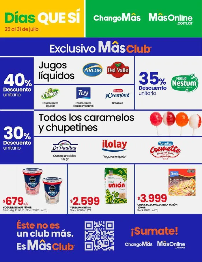 Ofertas de Catálogo Changomas 25 de julio al 31 de julio 2024 - Página 17 del catálogo