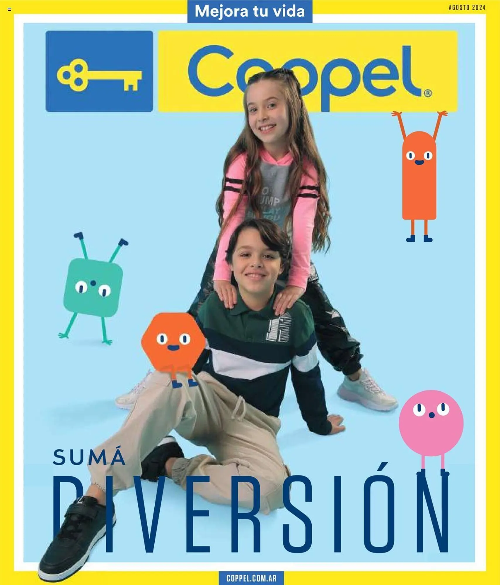 Ofertas de Catálogo Coppel 1 de agosto al 31 de agosto 2024 - Página 1 del catálogo