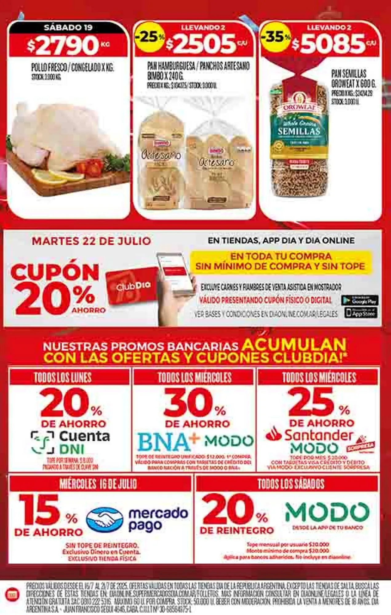 Ofertas de Catálogo Supermercados DIA 15 de julio al 21 de julio 2025 - Página 4 del catálogo