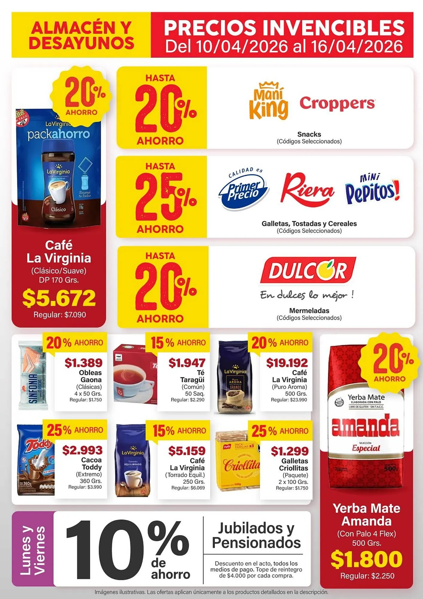 Ofertas de Catálogo Supermercados Aiello 10 de abril al 12 de abril 2026 - Página 9 del catálogo