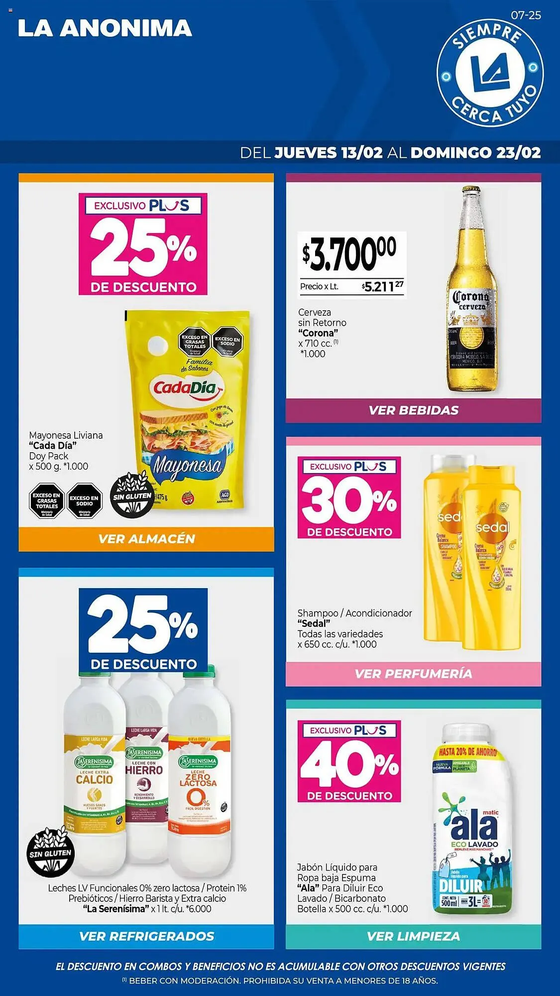 Ofertas de Catálogo La Anonima 13 de febrero al 23 de febrero 2025 - Página 1 del catálogo