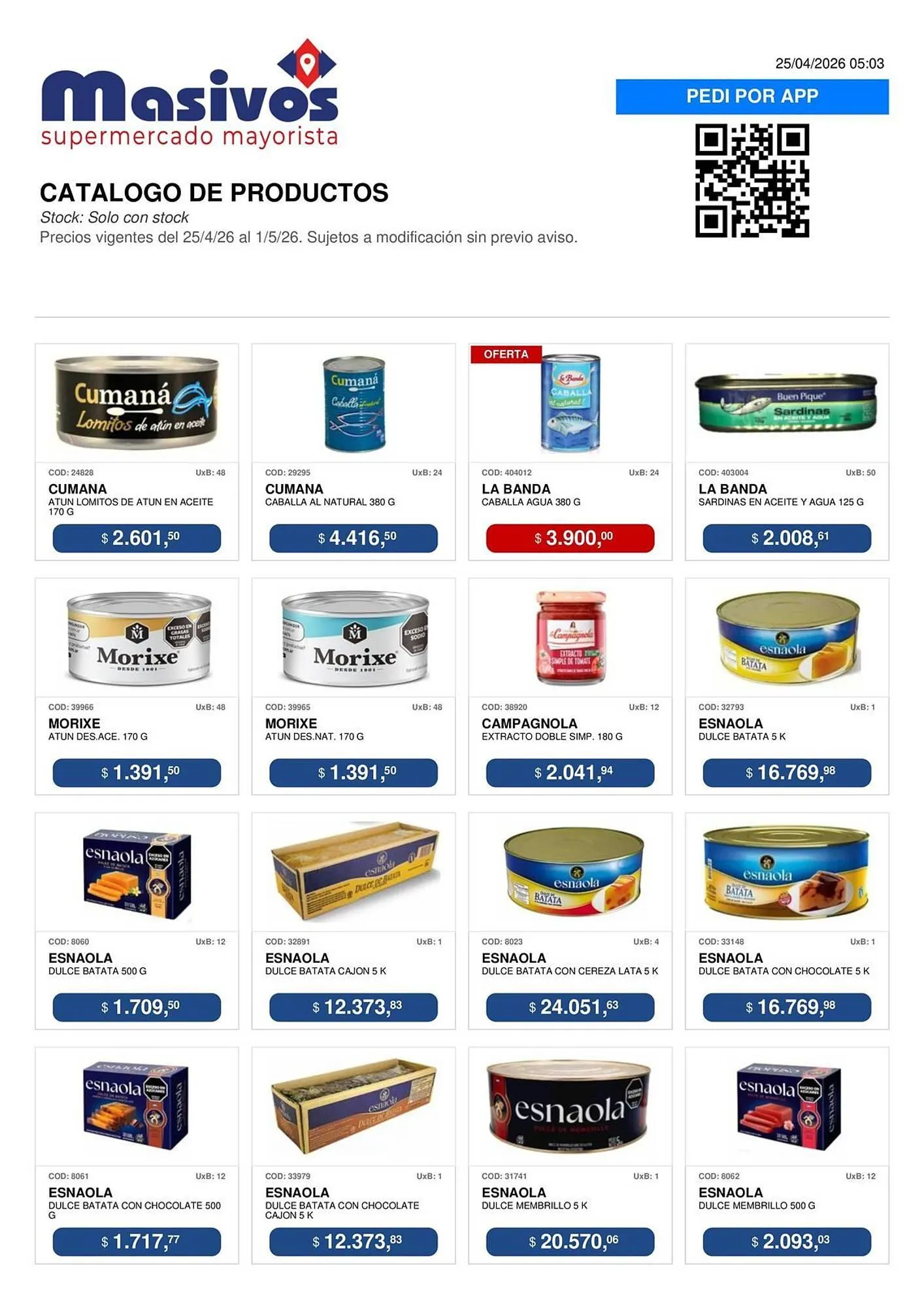 Ofertas de Catálogo Masivos 25 de abril al 1 de mayo 2026 - Página 16 del catálogo