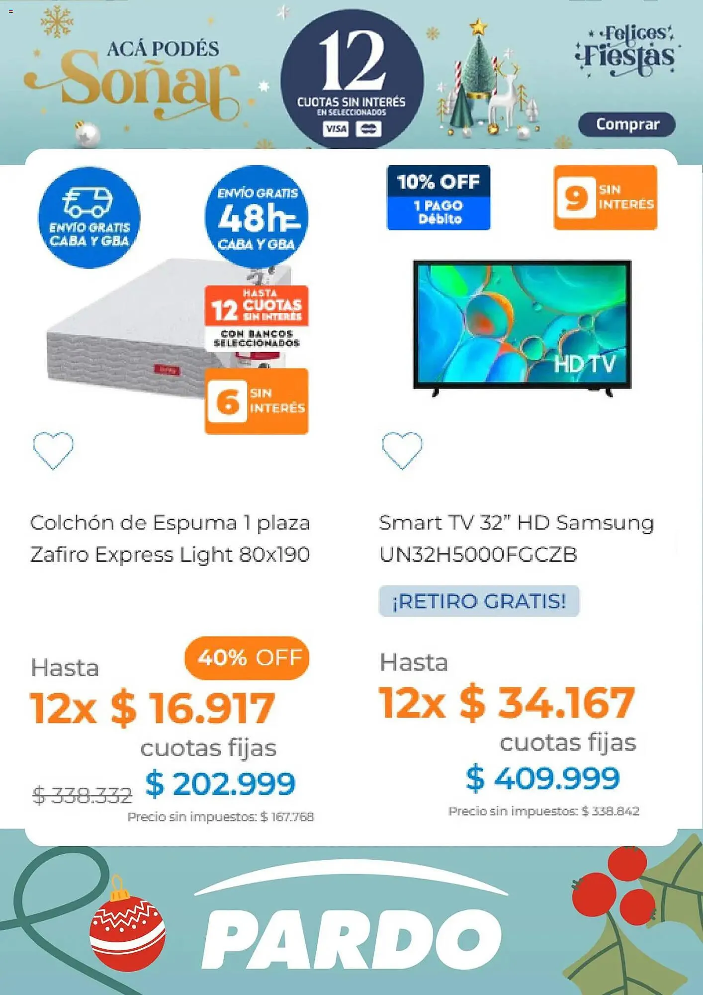 Ofertas de Catálogo Pardo Hogar 2 de diciembre al 1 de enero 2026 - Página 3 del catálogo
