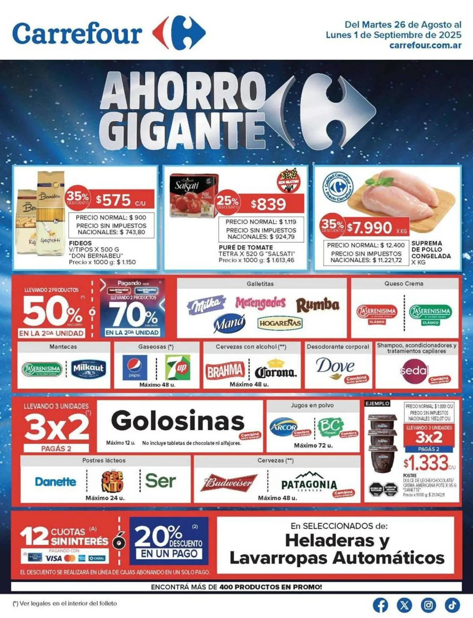 Ofertas de Catálogo Carrefour 26 de agosto al 1 de septiembre 2025 - Página 2 del catálogo